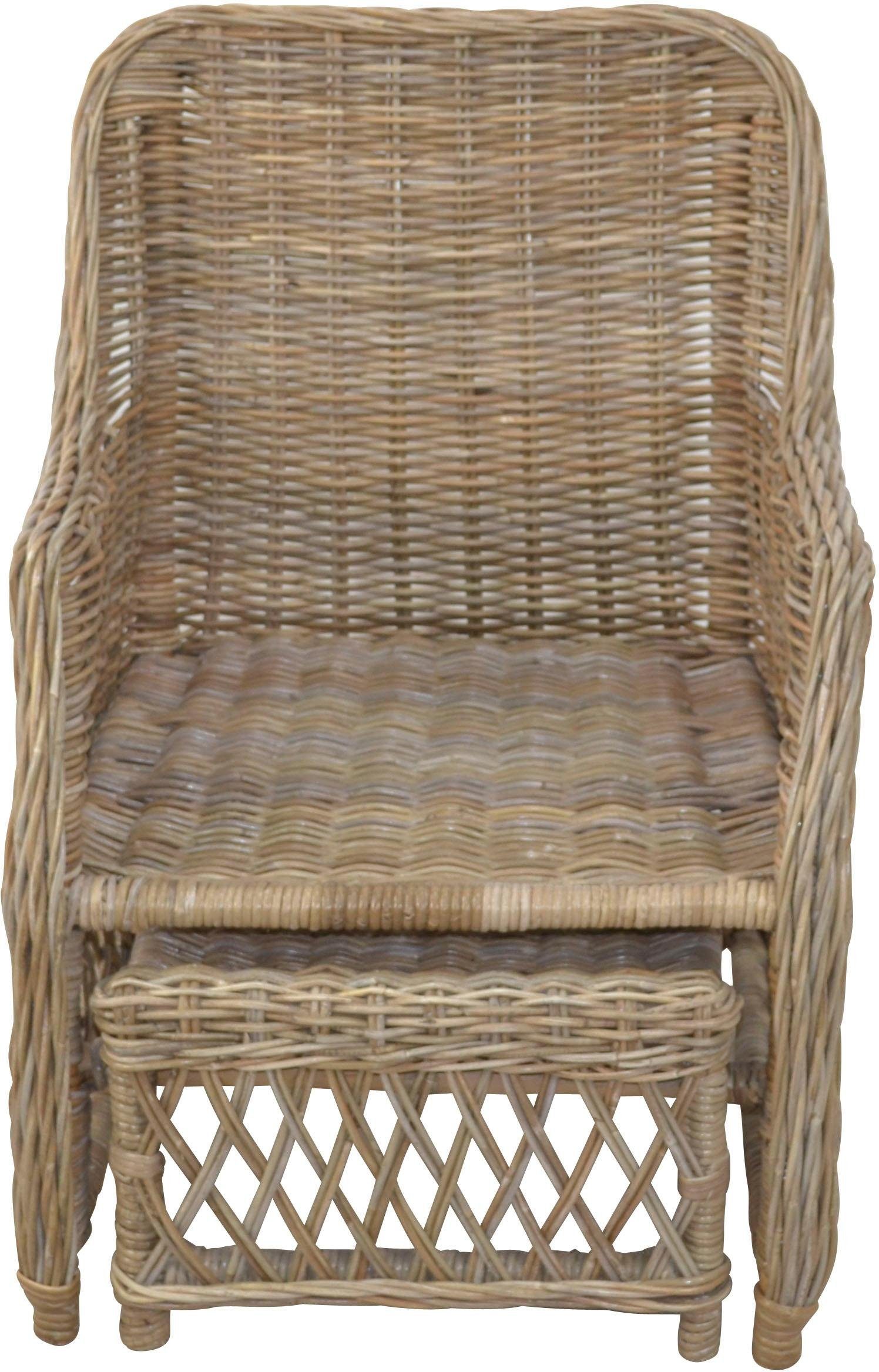 Home affaire Rotanstoel Handwerk, afm. (bxdxh): (67x75x91)