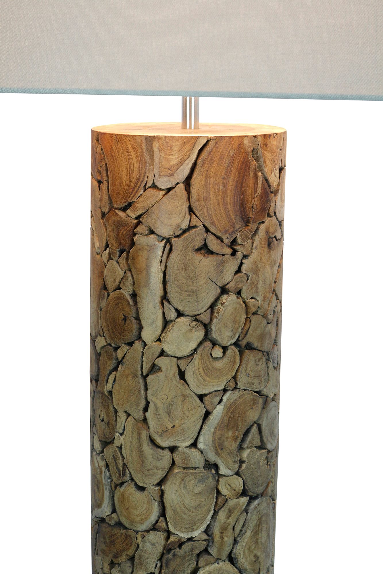 SalesFever Staande lamp Drijfhout met de hand gemaakt (1 stuk)