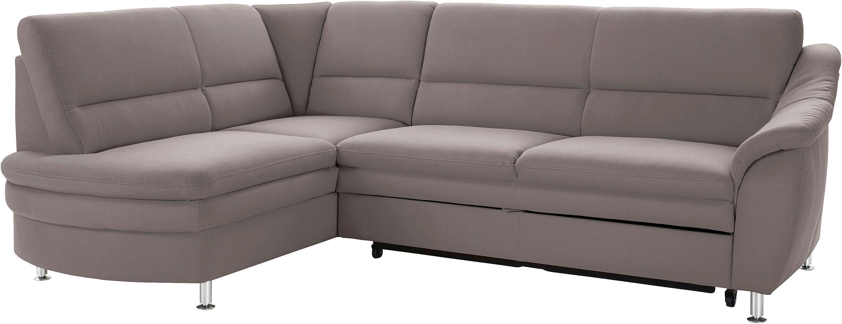 sit&more Hoekbank Cardoso L-vorm met binnenvering, naar keuze met slaapfunctie en lade