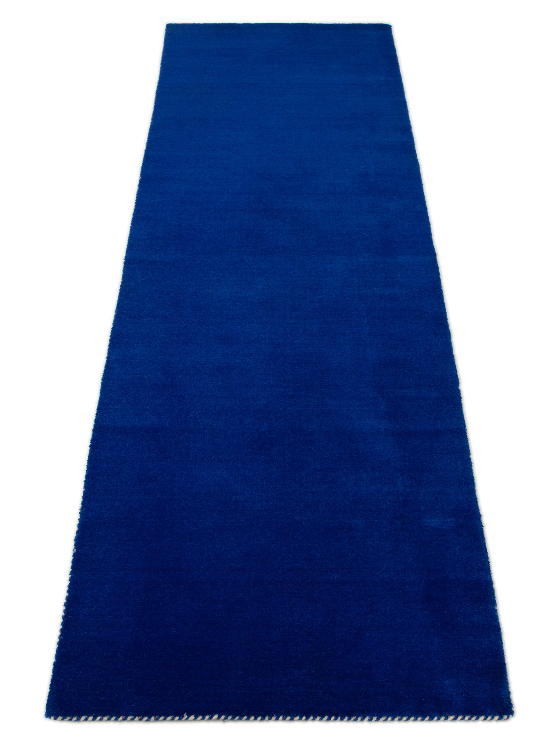 carpetfine Wollen kleed Gabbeh Lola Uni met natuurlijk plantaardig materiaal handgeweven, ook in rond
