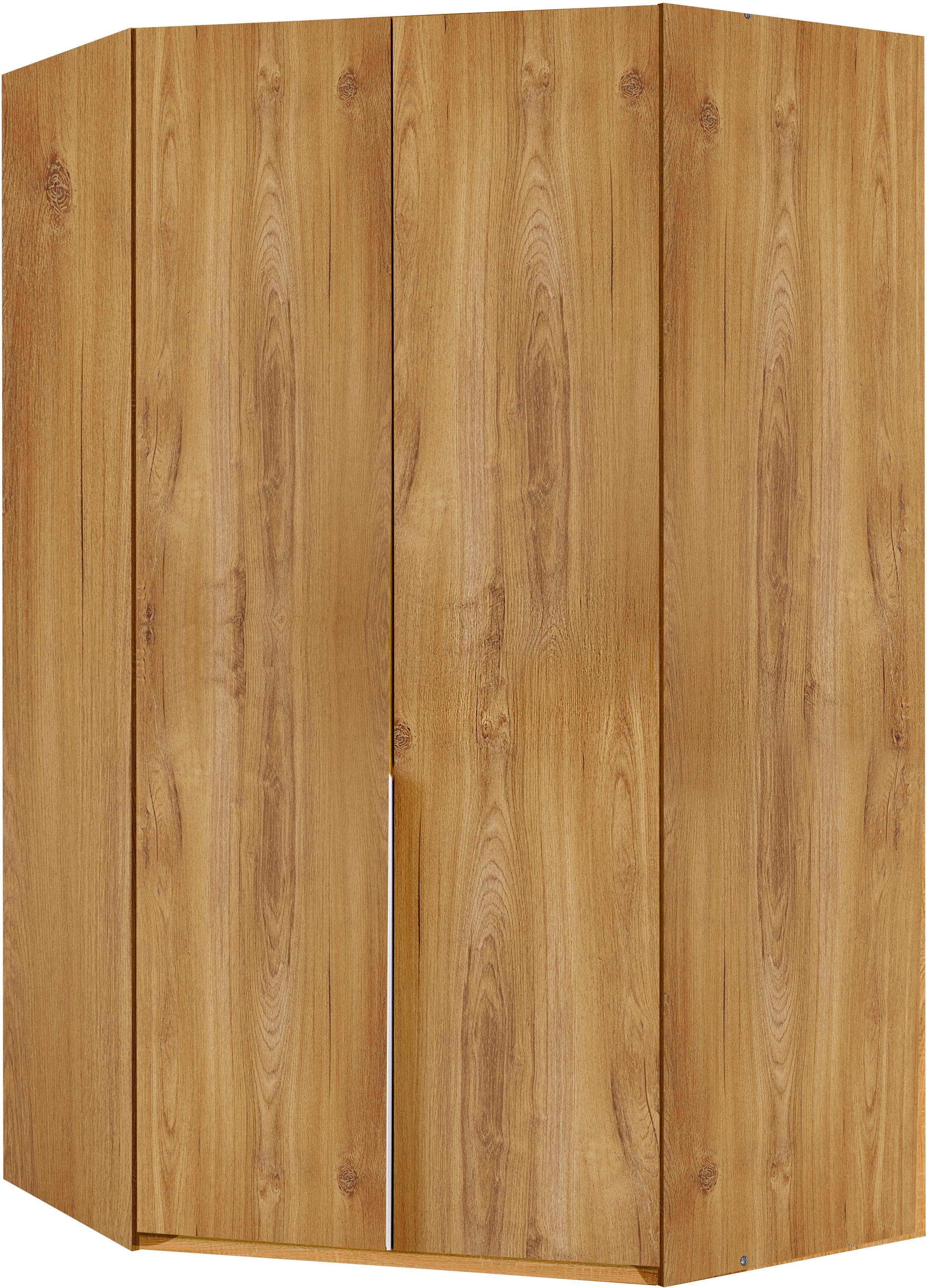 Wimex Hoekkledingkast New York 208 of 236 cm hoog hoekkasten beige
