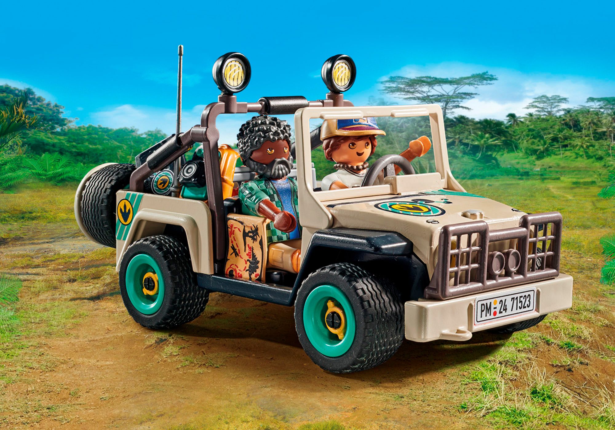 Playmobil® Constructie-speelset Onderzoeks Camp met Dinos (71523), Dinos (93-delig)