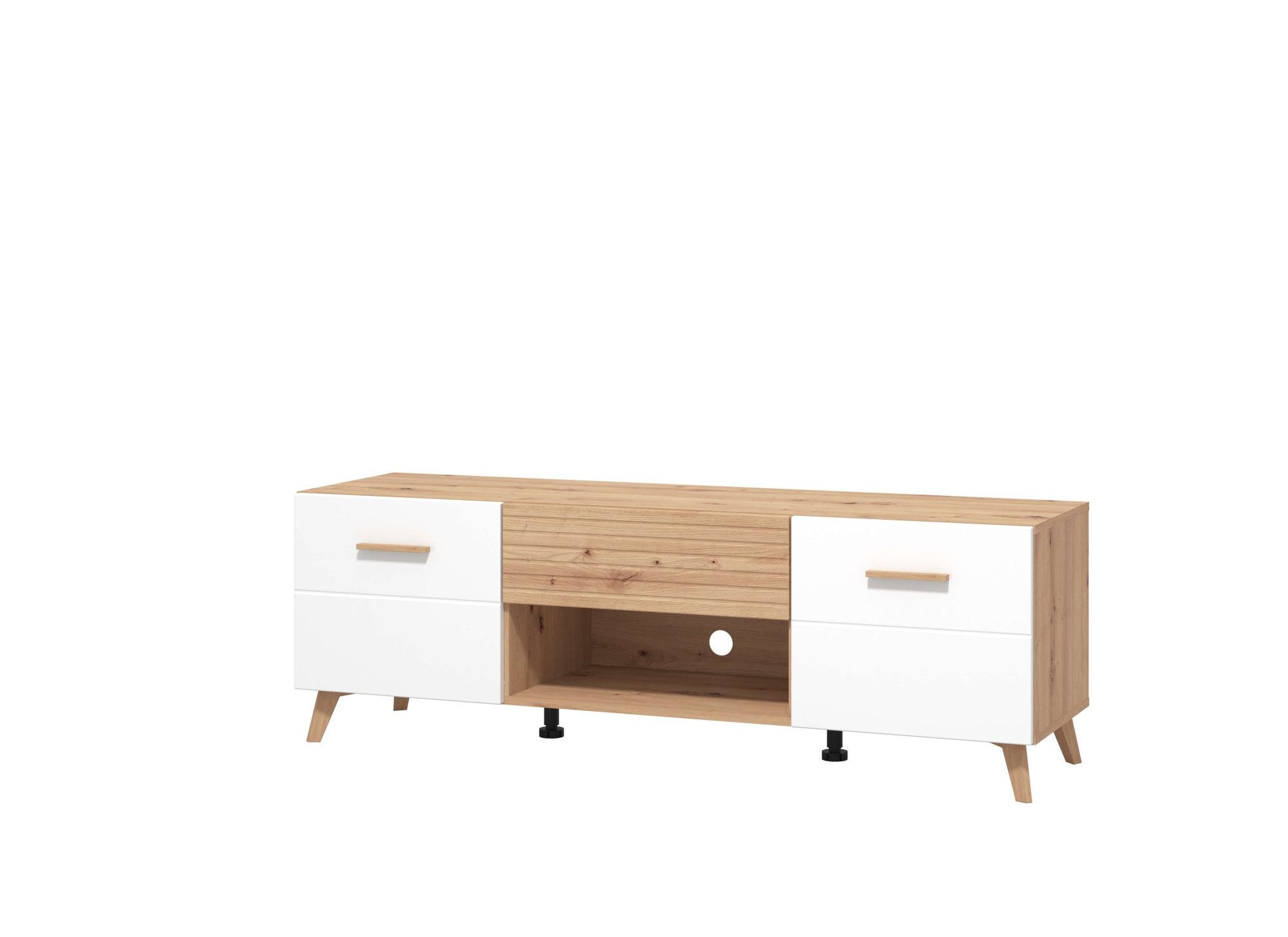 INOSIGN Tv-meubel Bretagna TV-Lowboard, TV-kast, TV-standaard, Breedte 150 cm