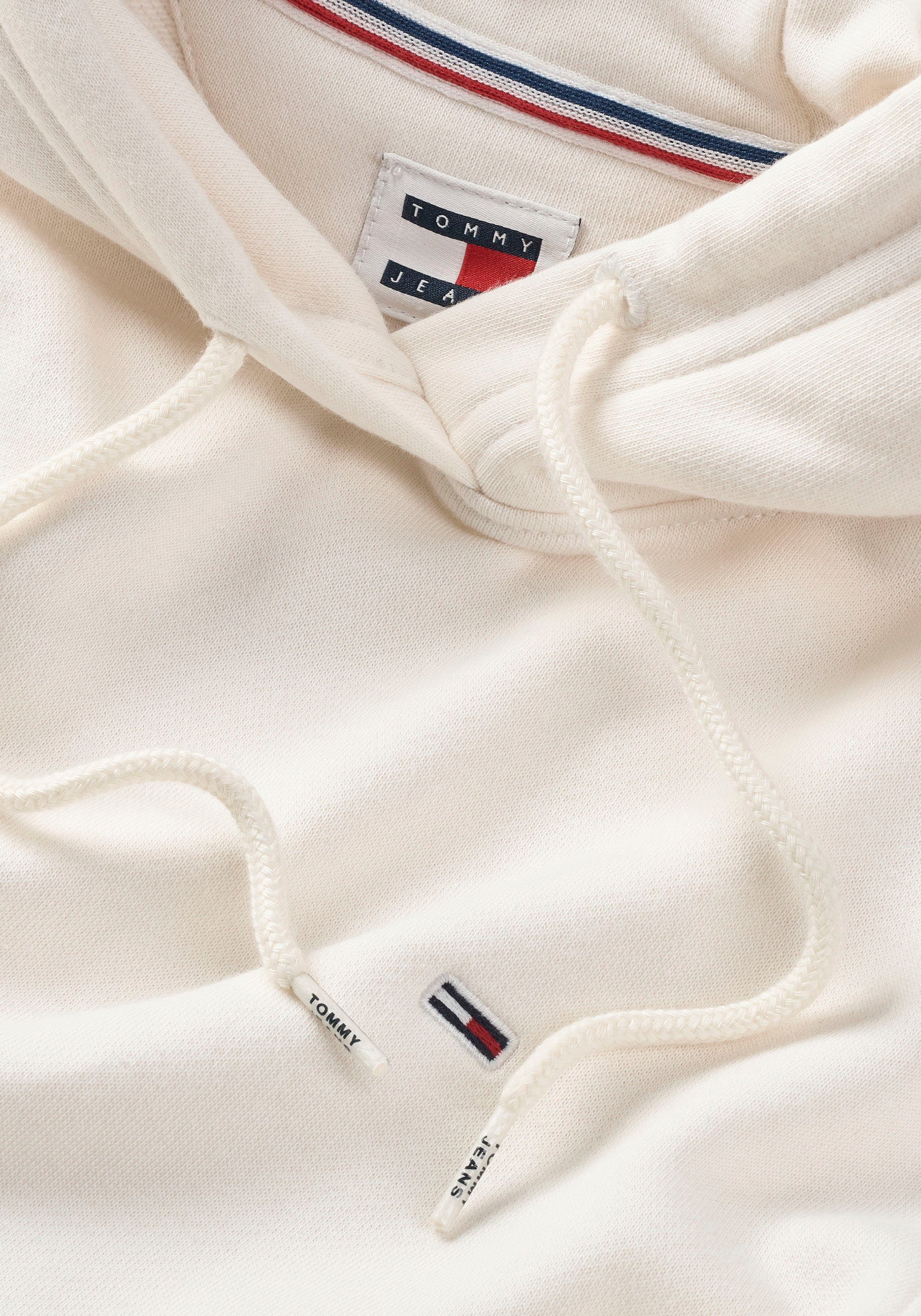 TOMMY JEANS Hoodie TJW REG S FLAG HOODIE Capuchon met koord kangoeroezak logo-vlag