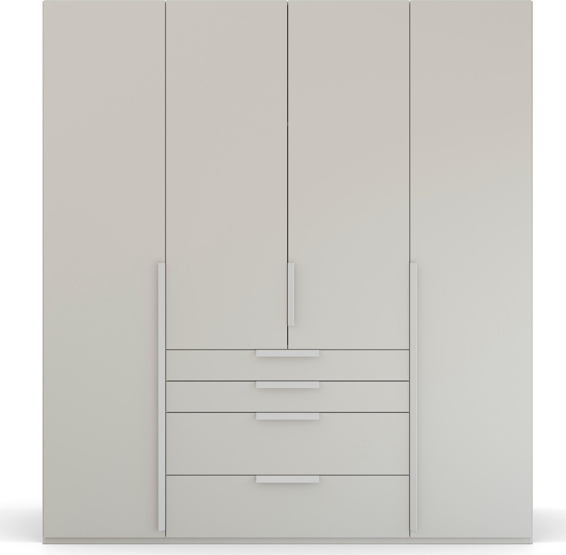 rauch Draaideurkast Purisma met laden en vele accessoires, met soft-closefunctie