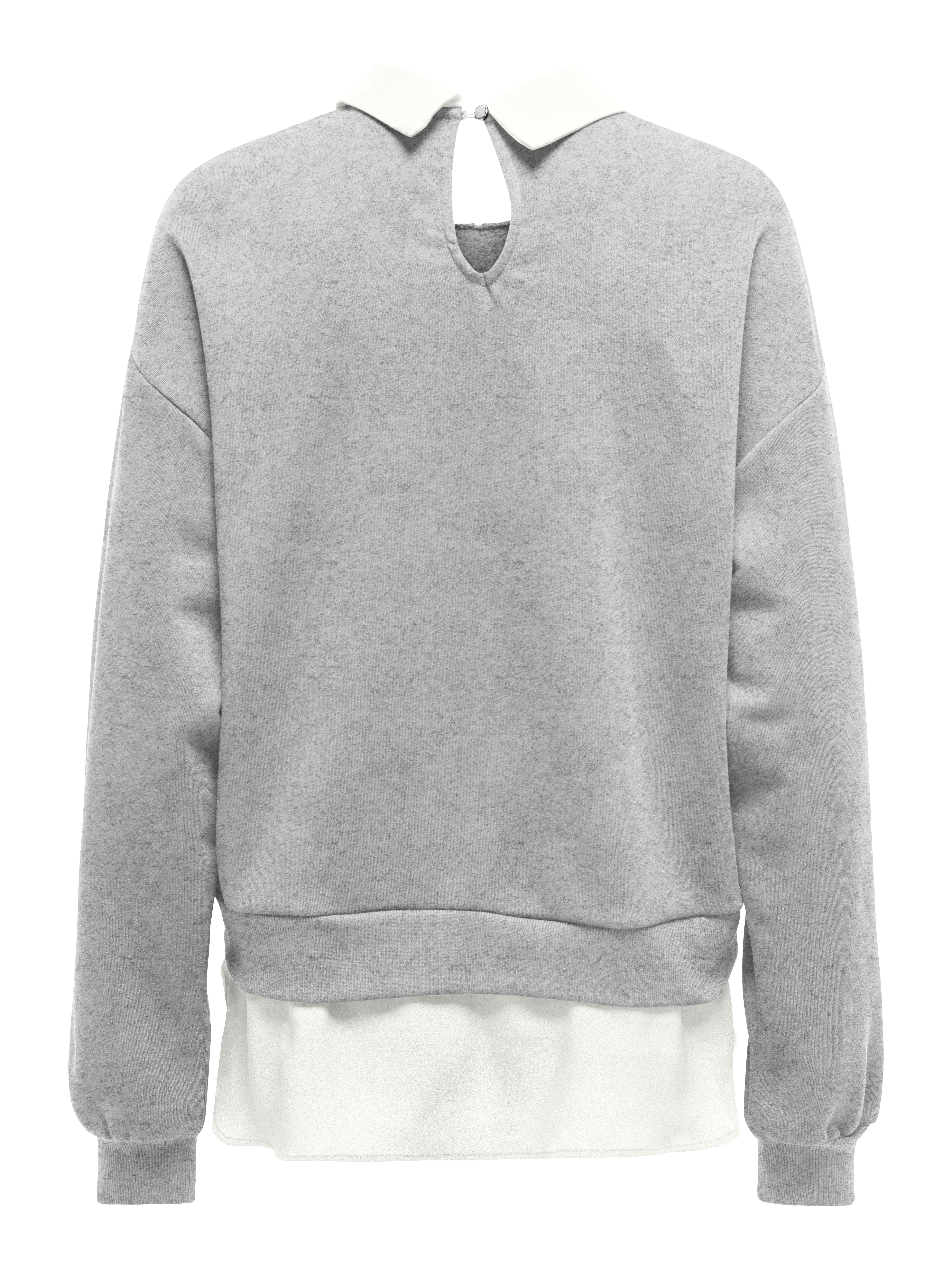 Only Sweatshirt ONLANNI L/S WOVEN MIX SWT