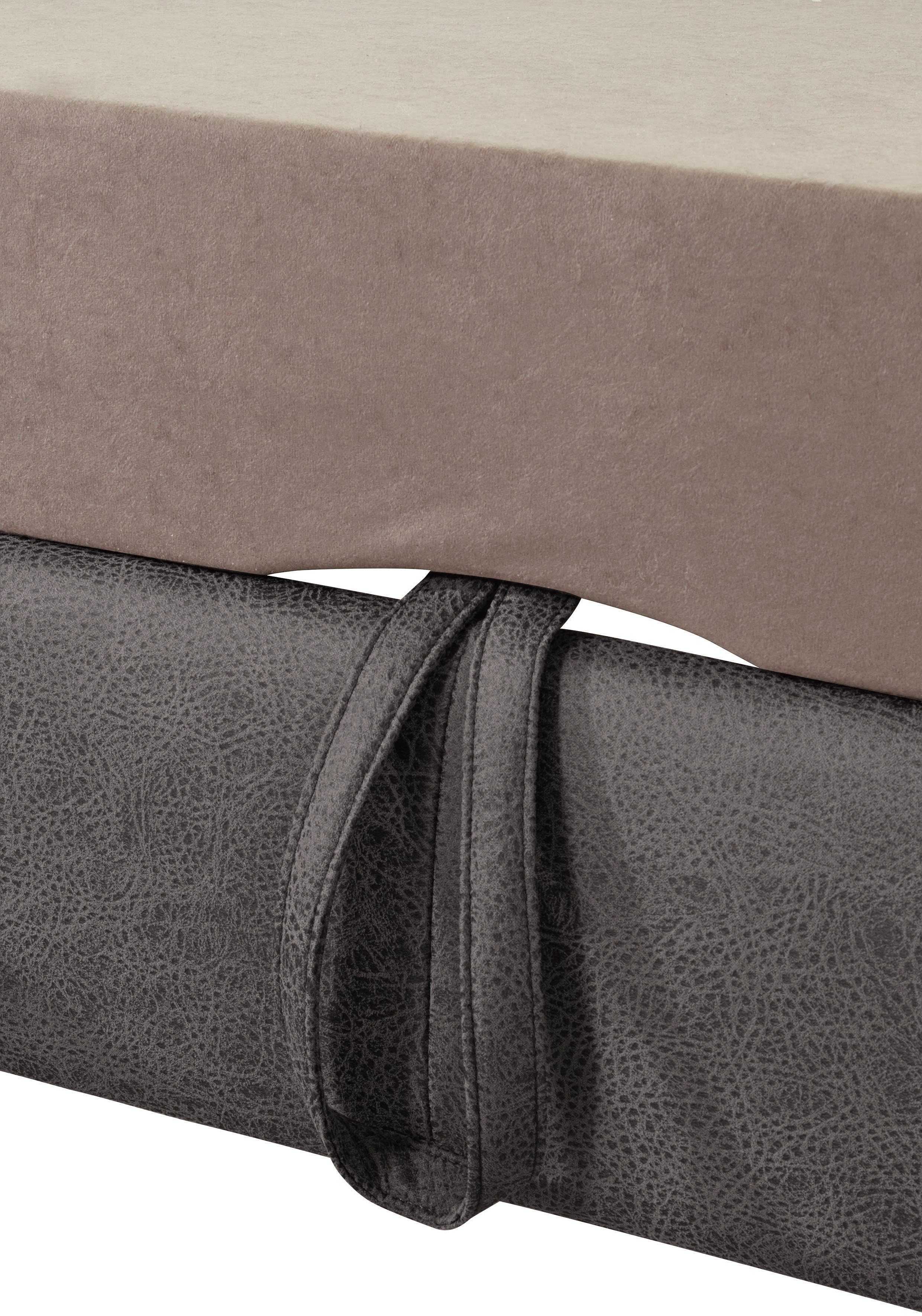 exxpo - sofa fashion Hoekbank Enya, uitgebreide afwerking, hoog zitcomfort, comfortabel, L-vorm