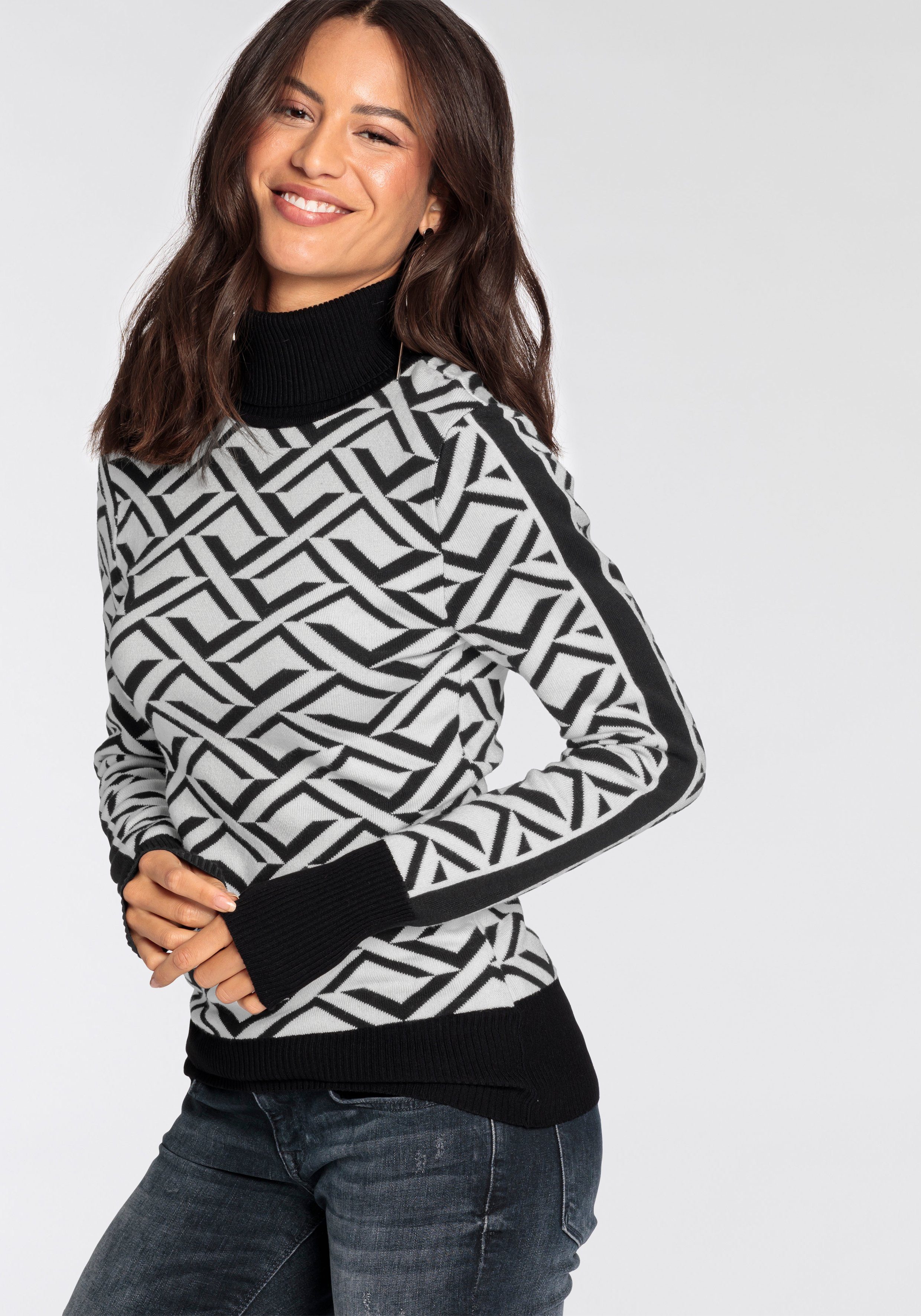 Melrose Coltrui met jacquardpatroon