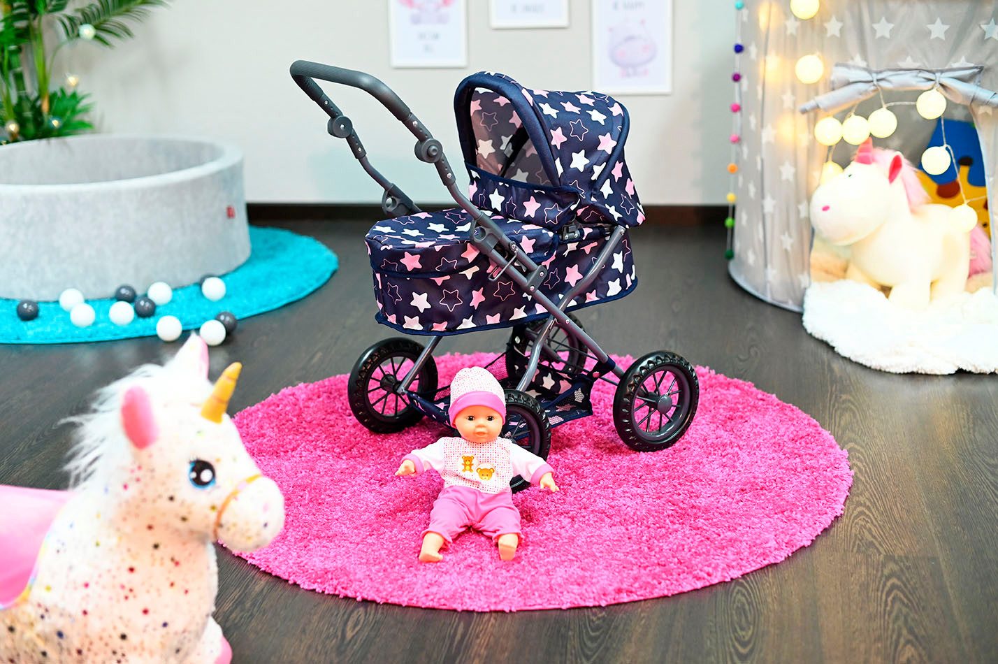 Knorrtoys® Poppenwagen First