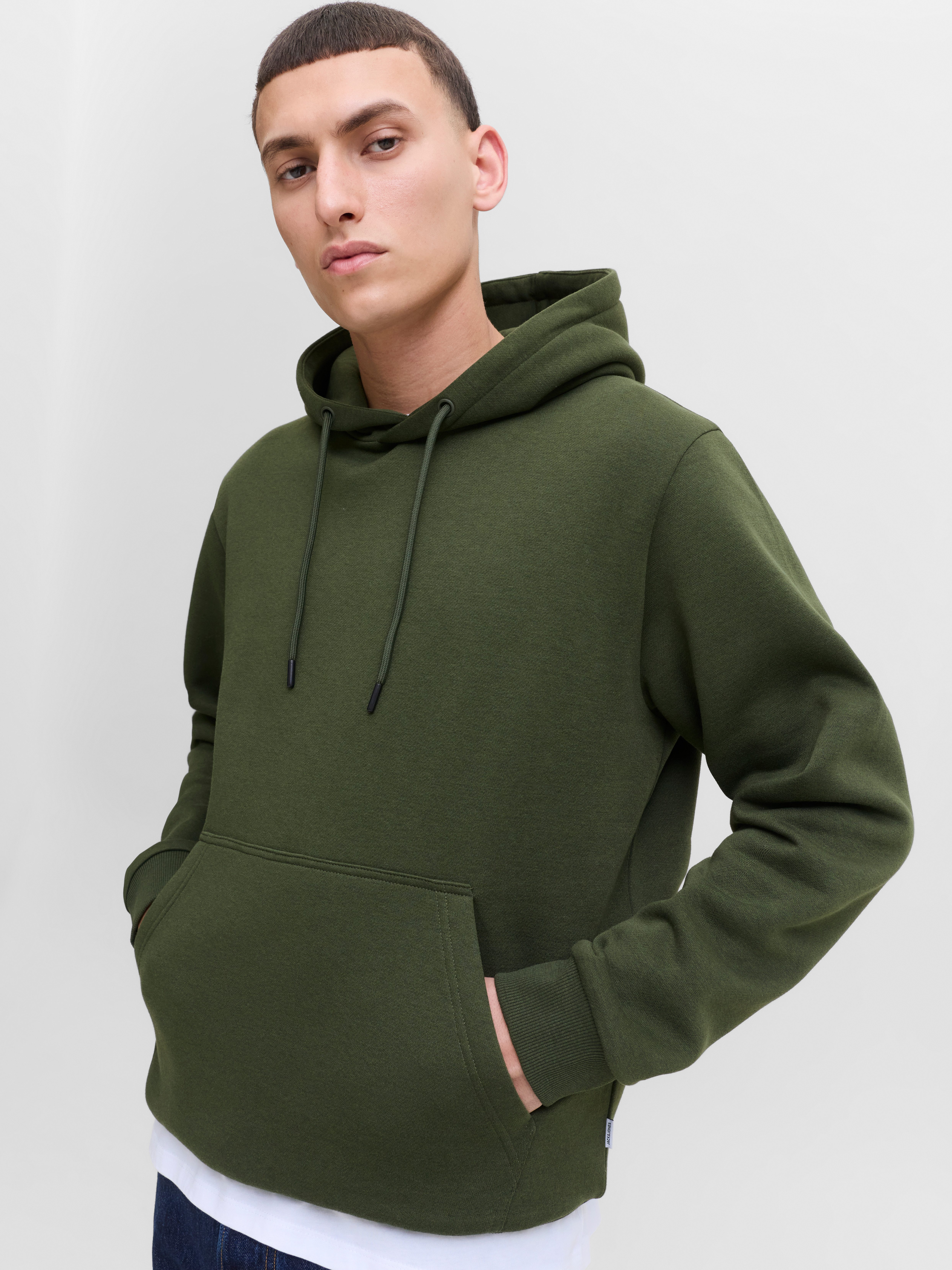 Jack & Jones Hoodie JJEBRADLEY SWEAT HOOD NOOS