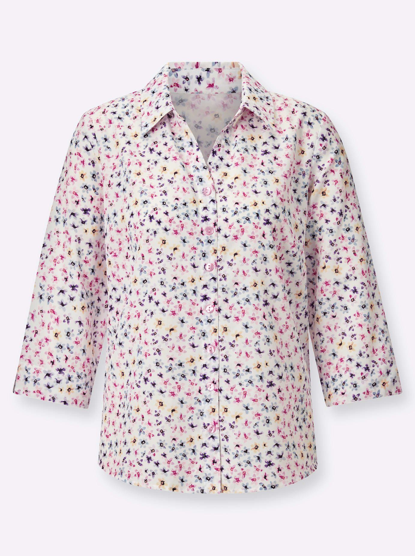 Classic Basics Blouse met korte mouwen