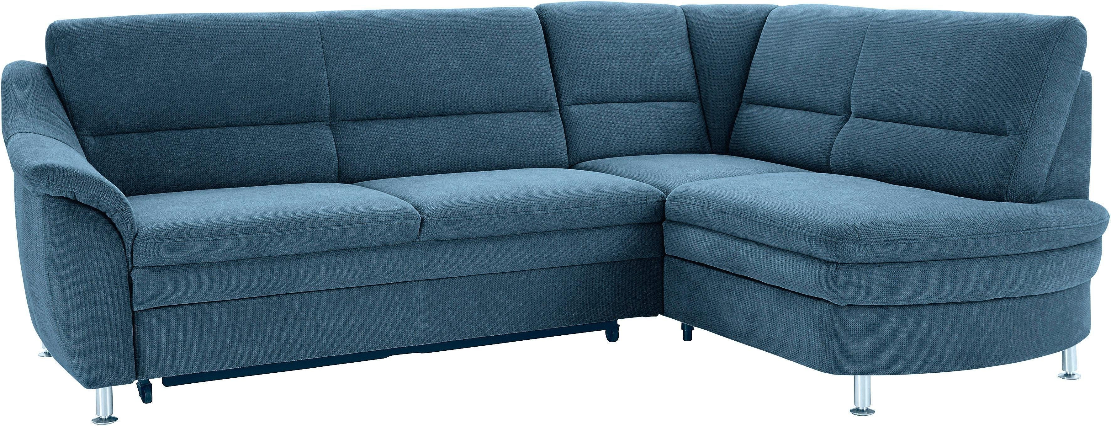 sit&more Hoekbank Cardoso L-vorm met binnenvering, naar keuze met slaapfunctie en lade