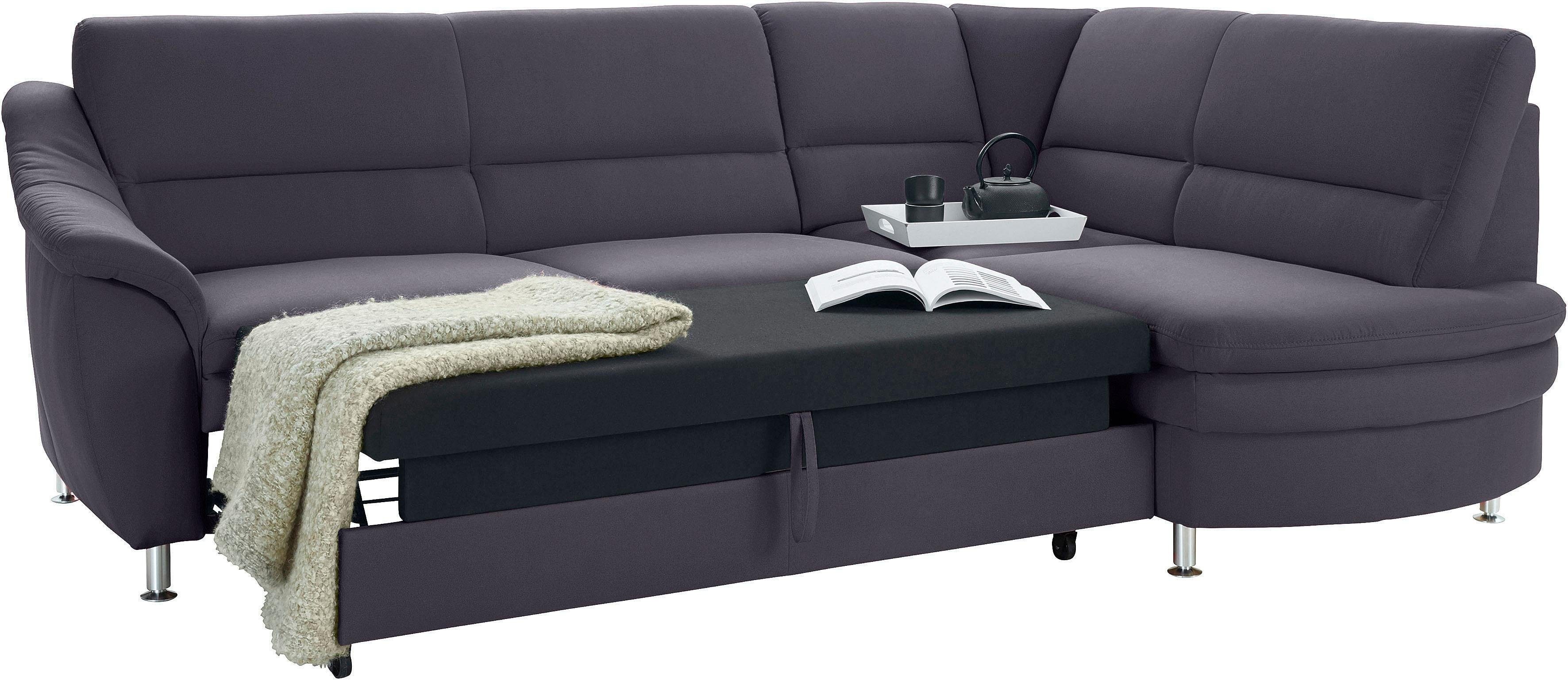 sit&more Hoekbank Cardoso L-vorm met binnenvering, naar keuze met slaapfunctie en lade