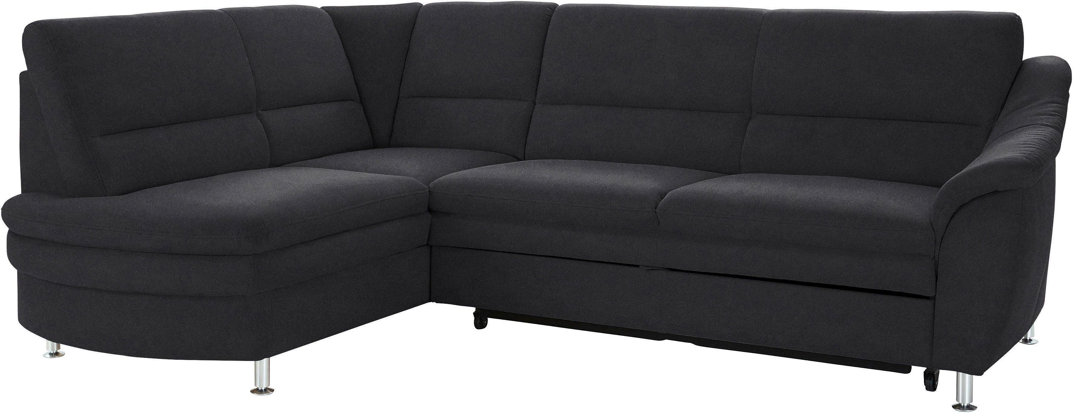 sit&more Hoekbank Cardoso L-vorm met binnenvering, naar keuze met slaapfunctie en lade