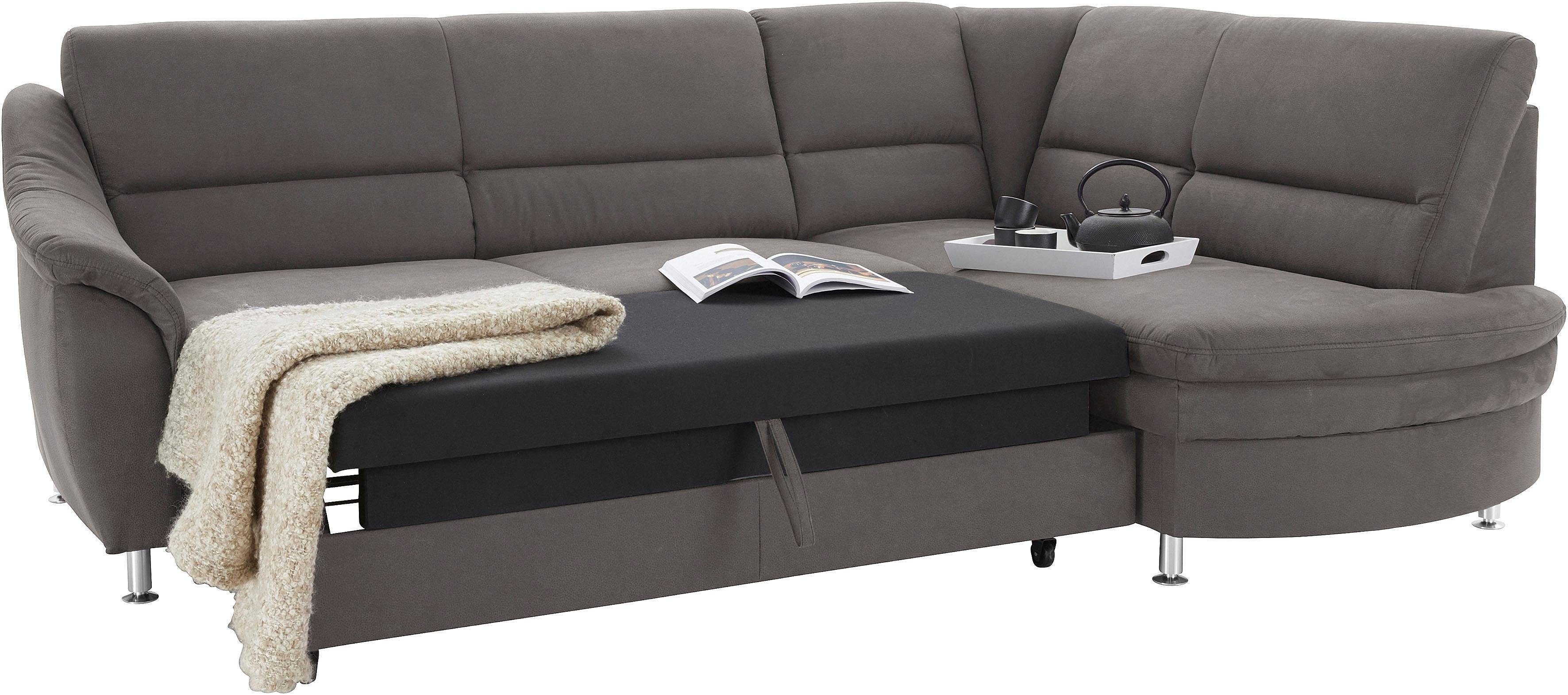 sit&more Hoekbank Cardoso L-vorm met binnenvering, naar keuze met slaapfunctie en lade