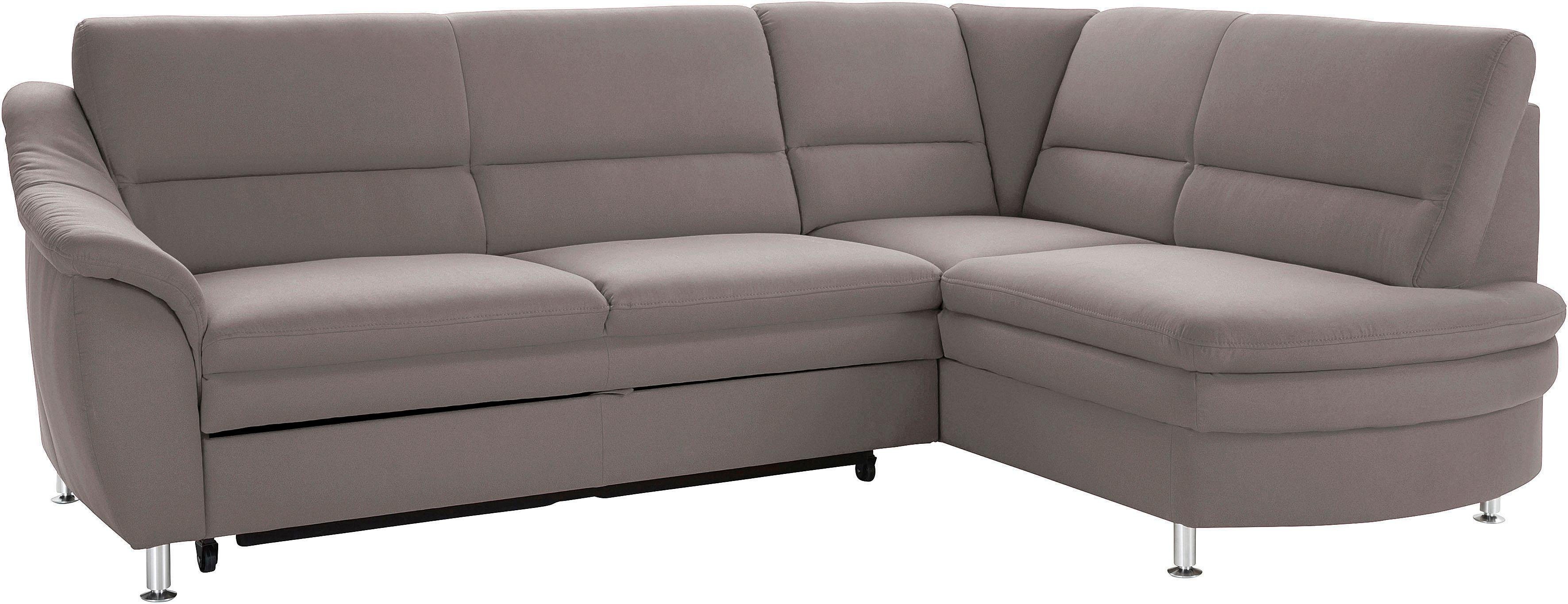 sit&more Hoekbank Cardoso L-vorm met binnenvering, naar keuze met slaapfunctie en lade
