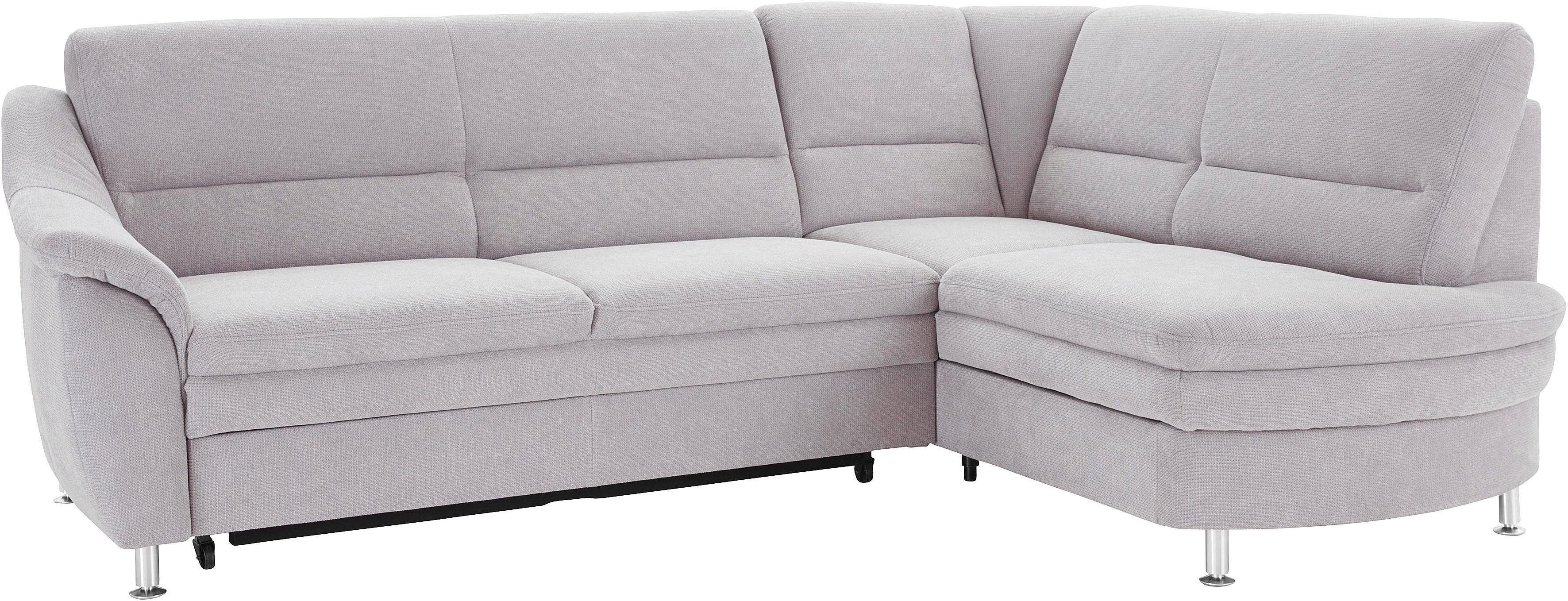 sit&more Hoekbank Cardoso L-vorm met binnenvering, naar keuze met slaapfunctie en lade