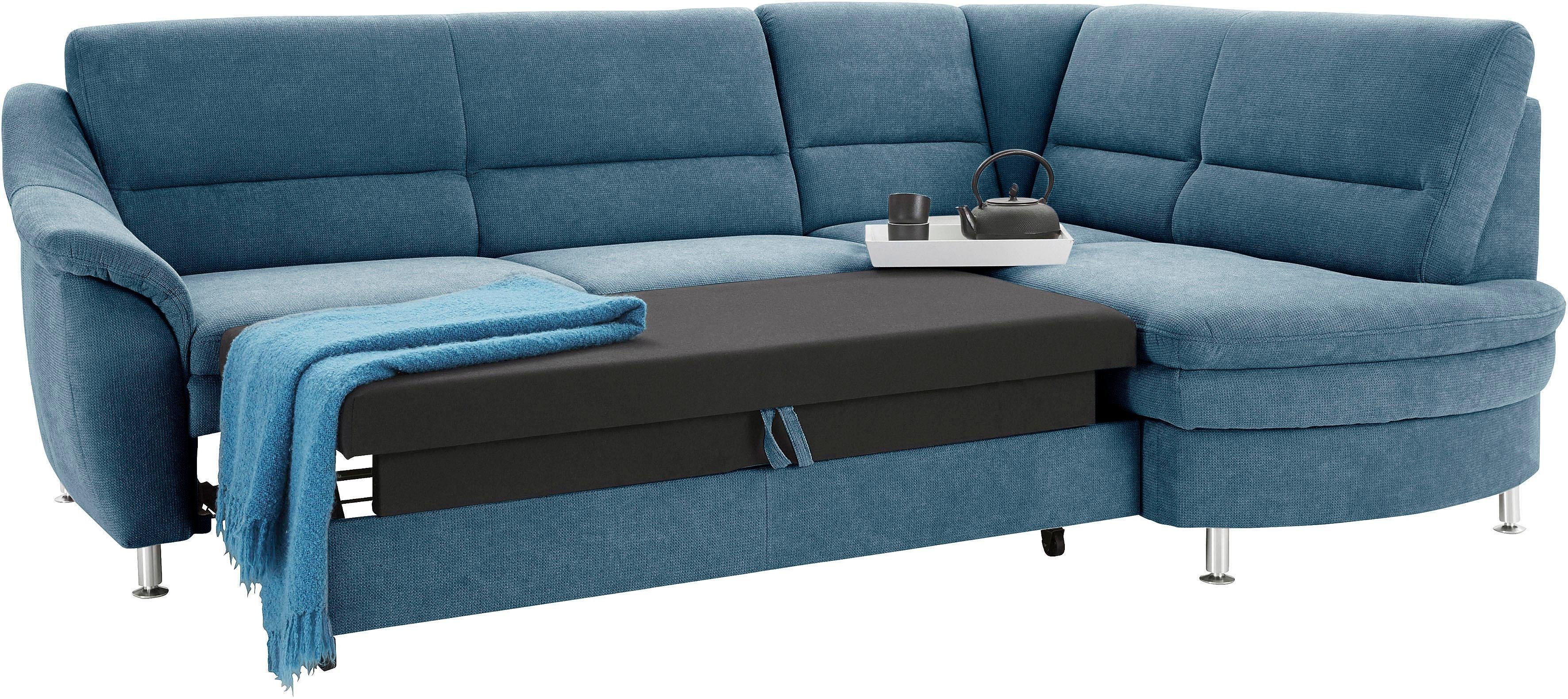 sit&more Hoekbank Cardoso L-vorm met binnenvering, naar keuze met slaapfunctie en lade
