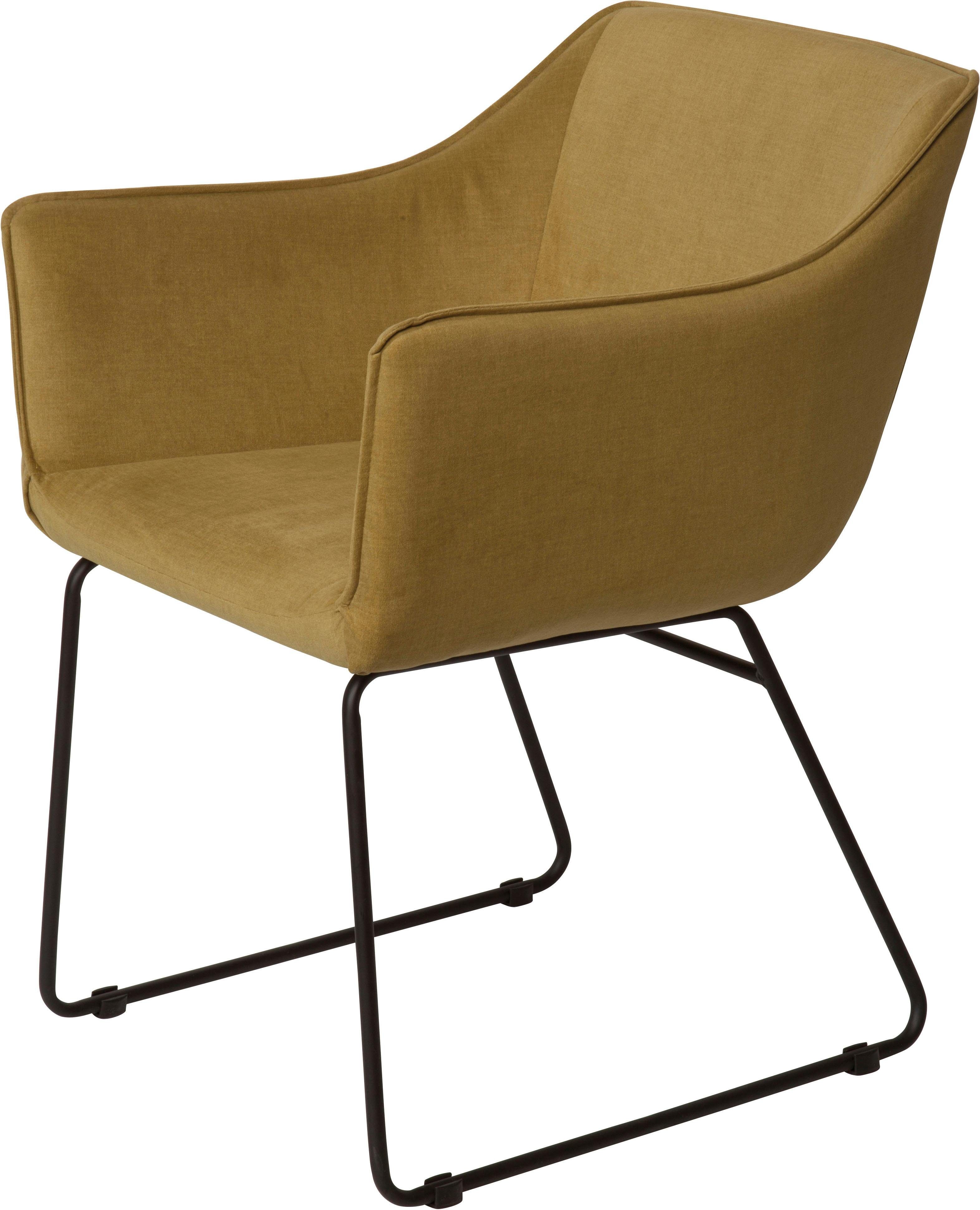 TOM TAILOR HOME Kuipstoel T-VELVET ARMCHAIR (set, 2 stuks)