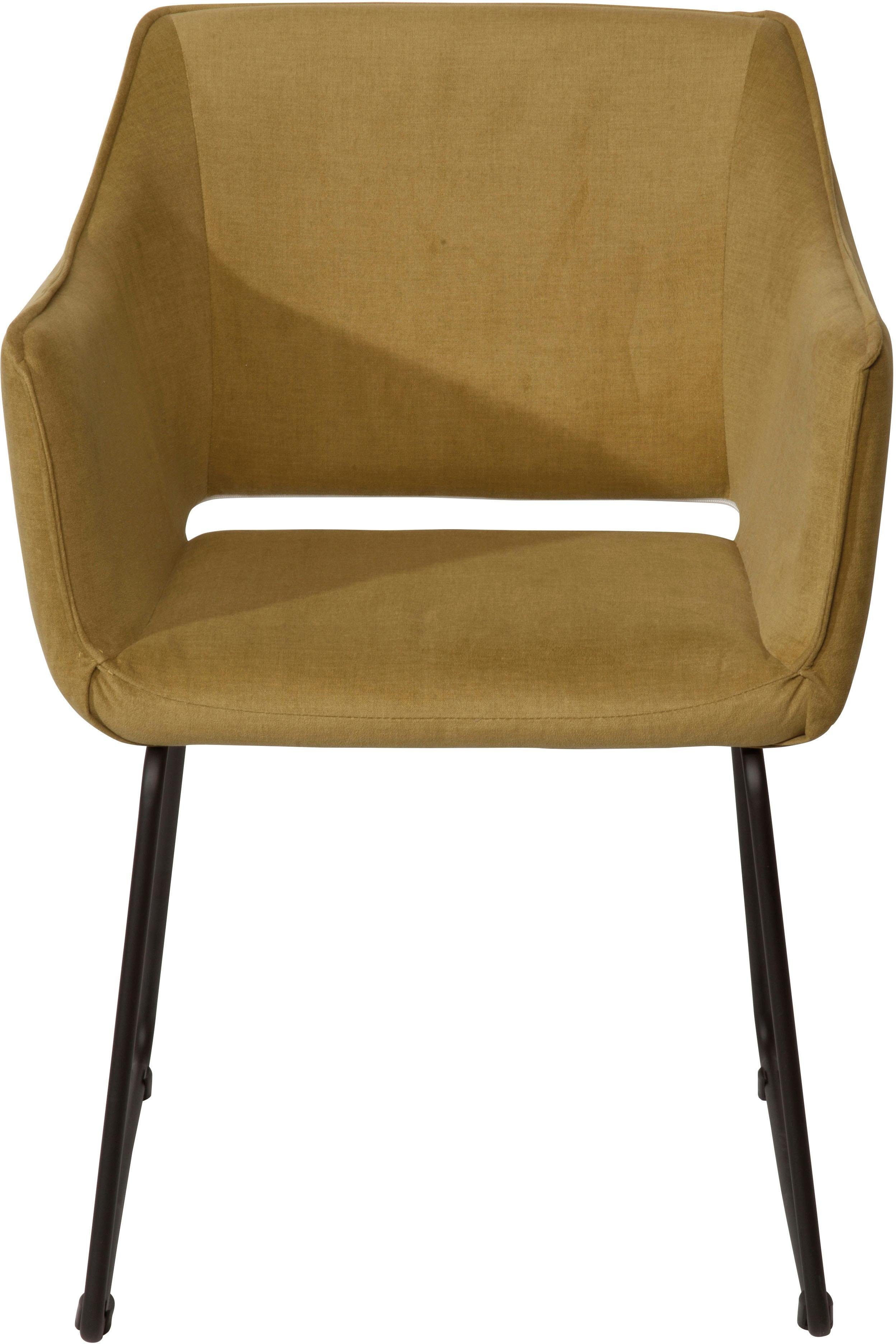 TOM TAILOR HOME Kuipstoel T-VELVET ARMCHAIR (set, 2 stuks)