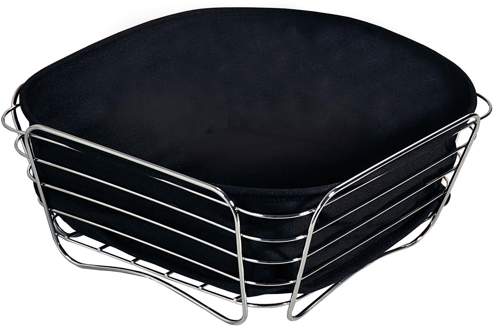 KESPER for kitchen & home Broodmand veelzijdig te gebruiken (1-delig) voedsel bewaardozen zwart