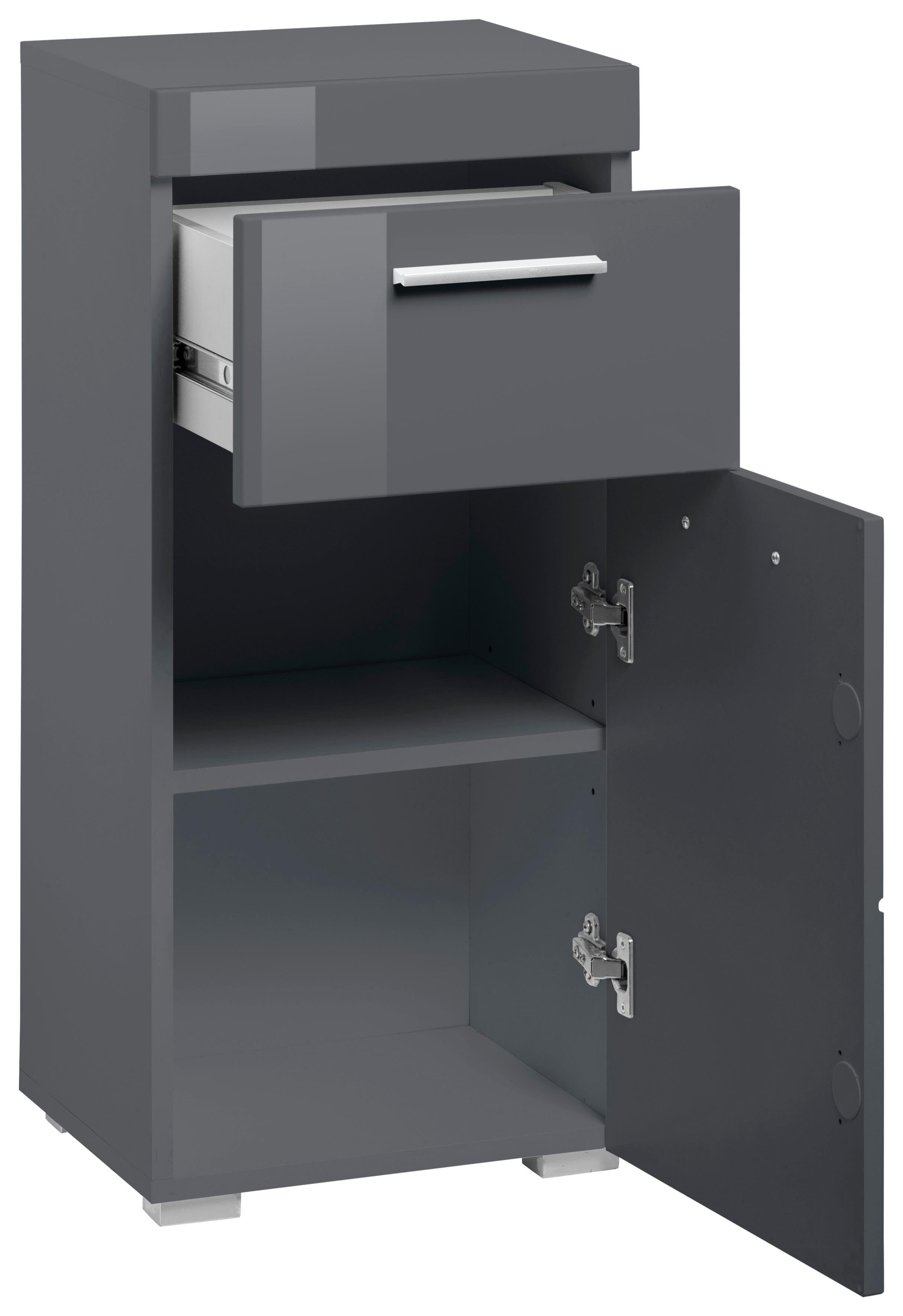INOSIGN Onderkast Avena Badkamerkast met 1 lade en 1 deur - afmetingen (B/D/H) 37/31/79 cm