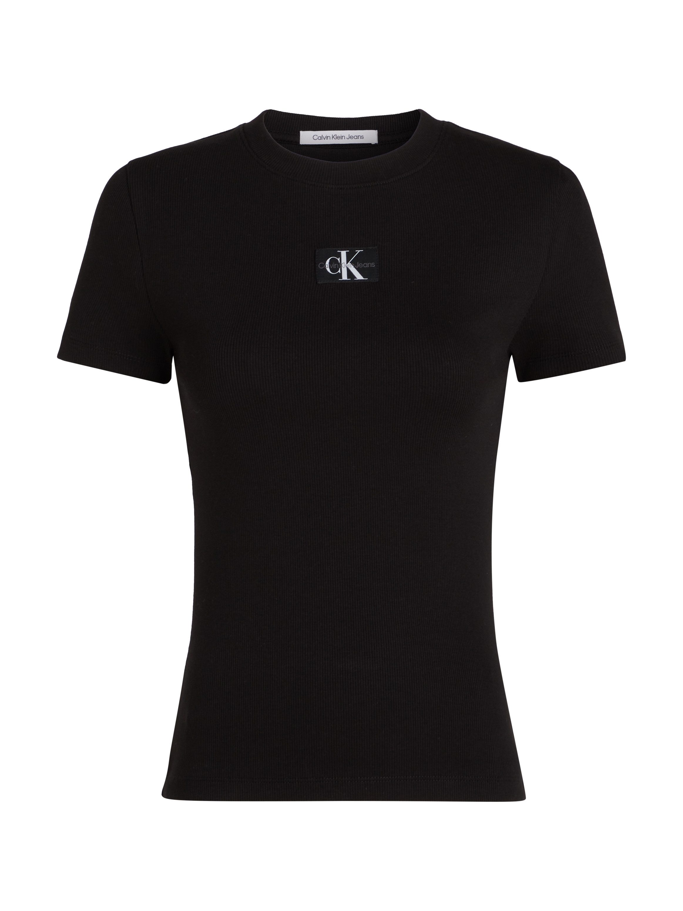 Calvin Klein T-shirt WOVEN LABEL RIB BABY TEE