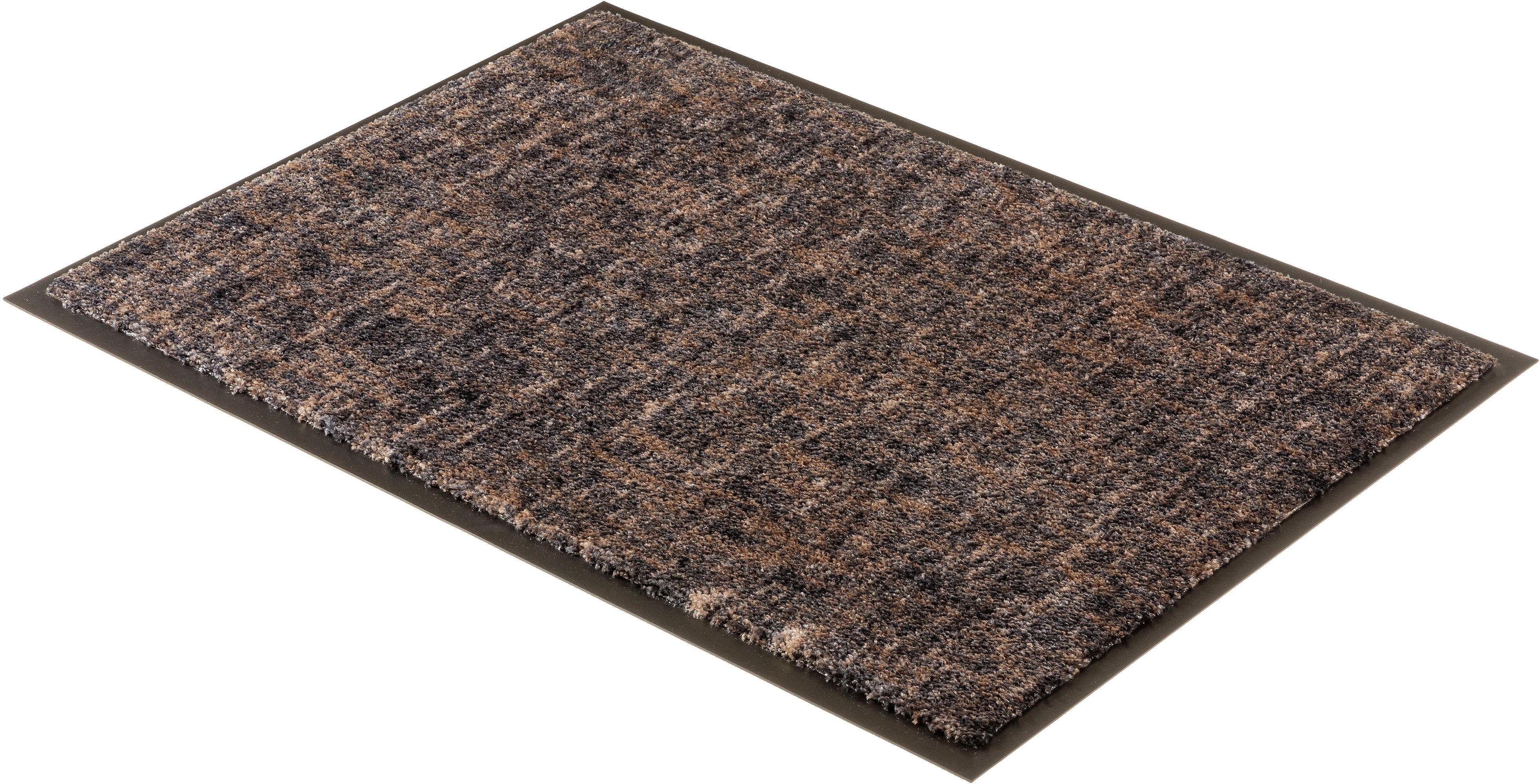 SCHÖNER WOHNEN-KOLLEKTION Mat Miami 003 Inloopmat, wasbaar deurmatten maat 50x70 cm grijs