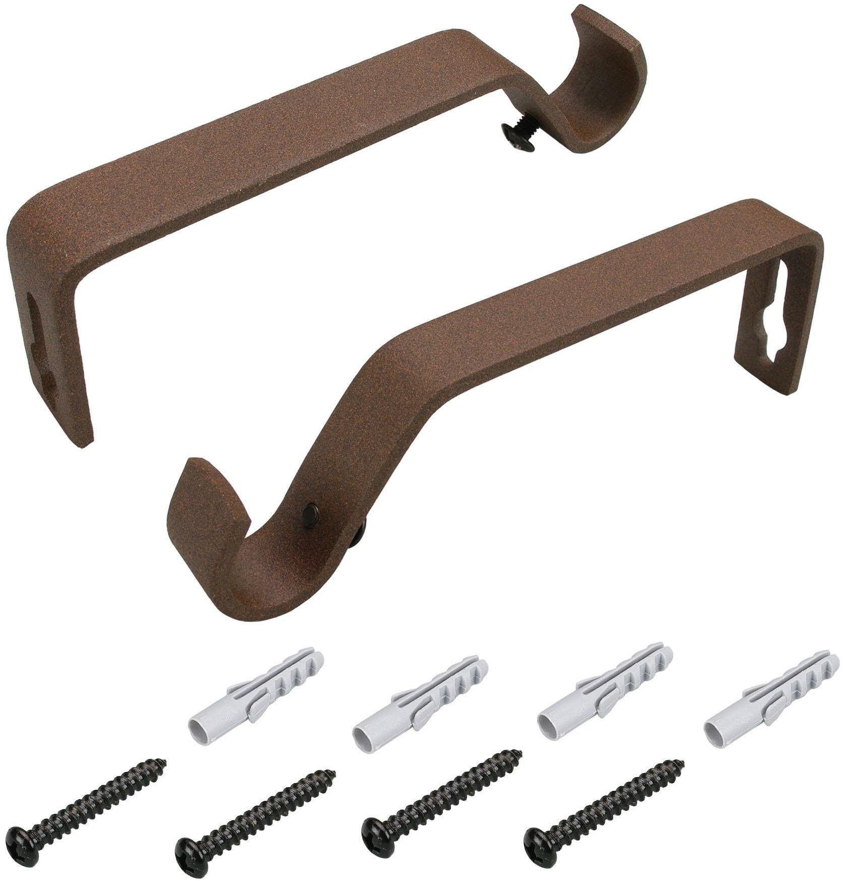 Liedeco Bandjes voor gordijnroeden ø 16 mm (set, 2 stuks)
