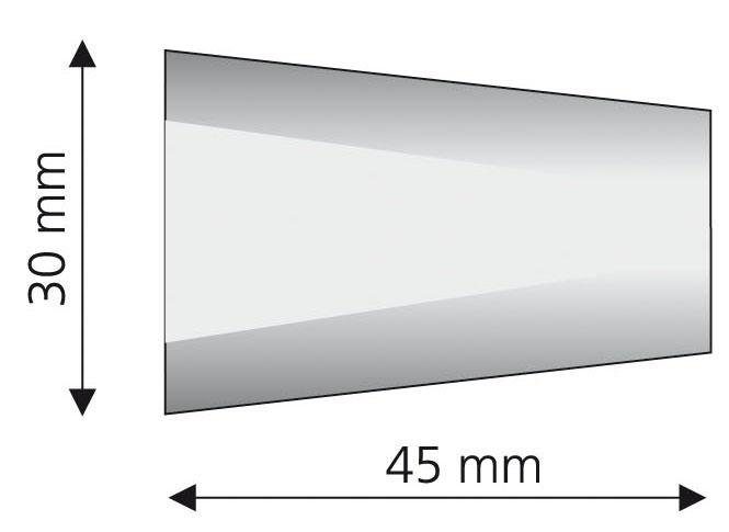 Liedeco Eindstuk voor gordijnroede Grijs voor gordijnroeden ø 16 mm (set, 2 stuks)