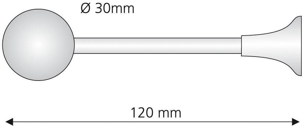 Liedeco Embrasse voor gordijnroeden ø 16 mm (1 stuk)
