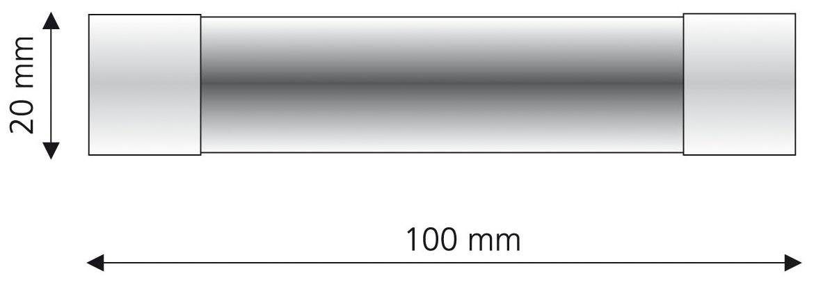 Liedeco Eindstuk voor gordijnroede Baton voor gordijnroeden ø 16 mm (set, 2 stuks)