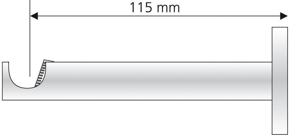 Liedeco Bandjes voor gordijnroeden ø 16 mm (1 stuk)