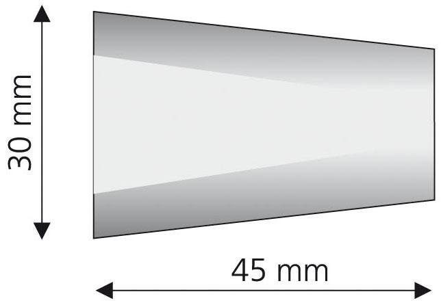 Liedeco Eindstuk voor gordijnroede Grijs voor gordijnroeden ø 16 mm (set, 2 stuks)