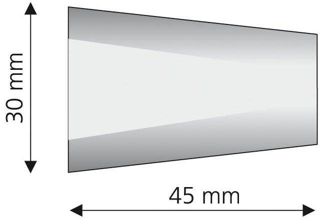 Liedeco Eindstuk voor gordijnroede Grijs voor gordijnroeden ø 16 mm (set, 2 stuks)