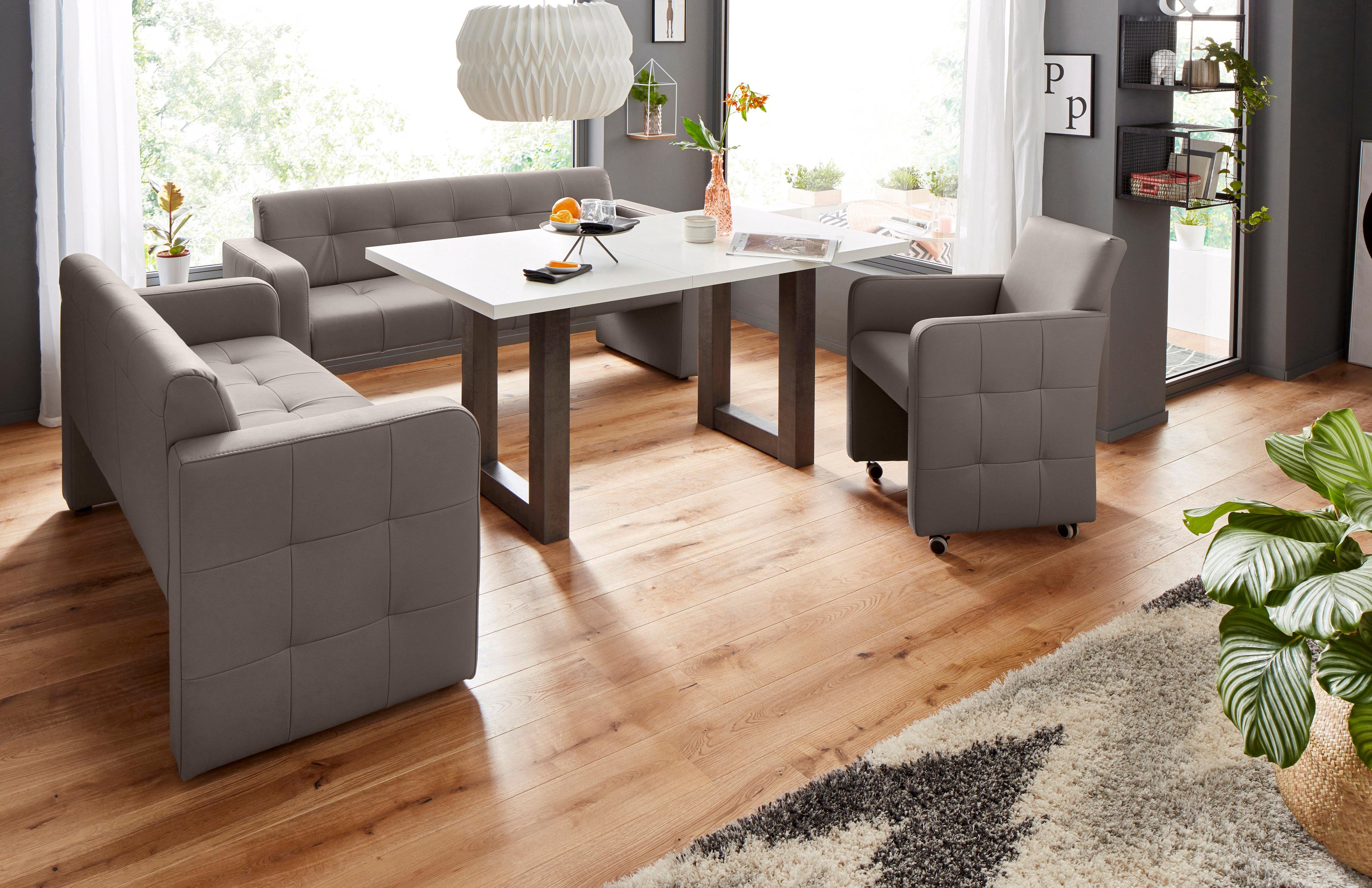 exxpo - sofa fashion Bank Barista keukenbank, zithoogte 49 cm, compacte afmetingen