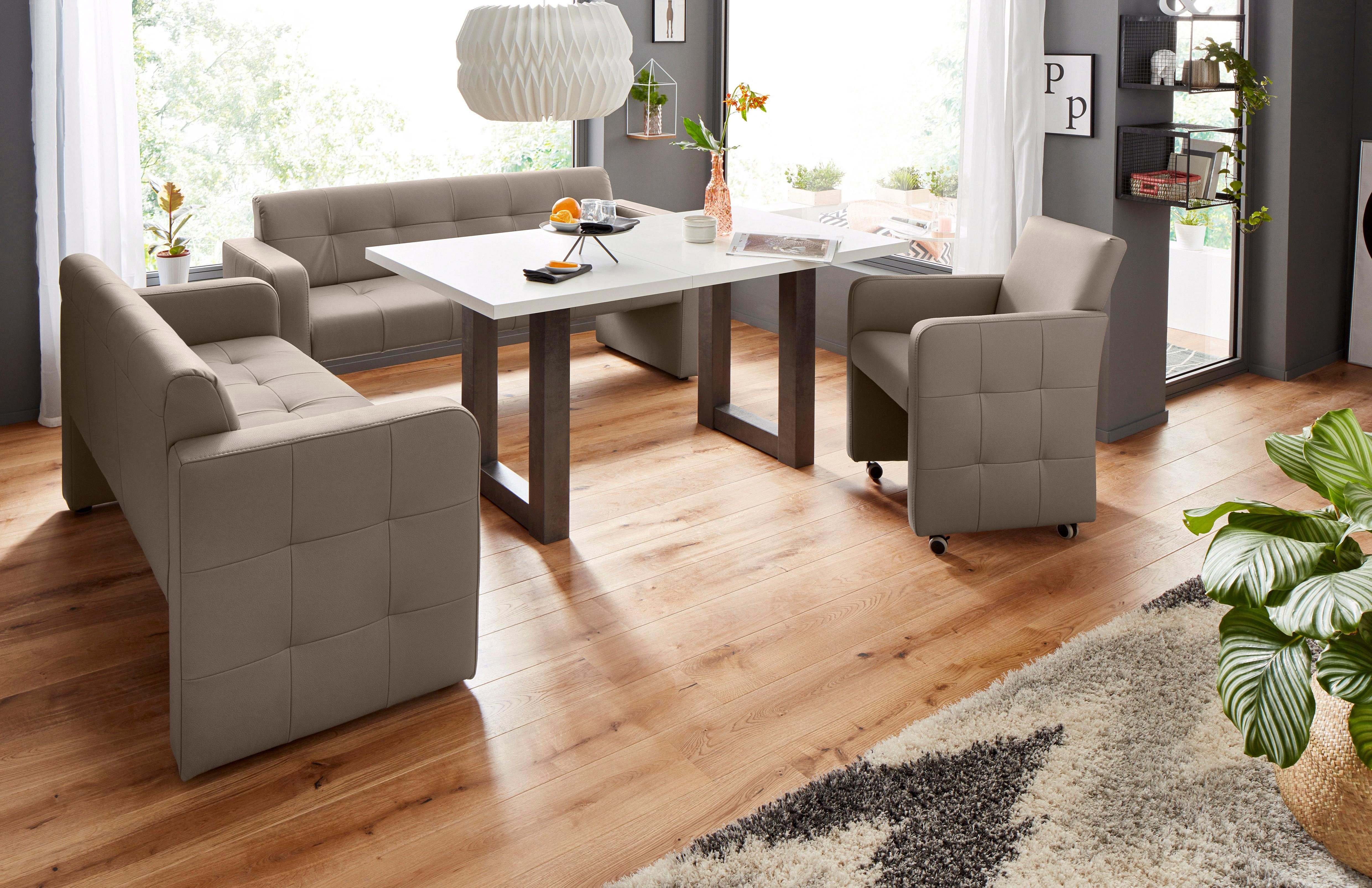 exxpo - sofa fashion Bank Barista keukenbank, zithoogte 49 cm, compacte afmetingen