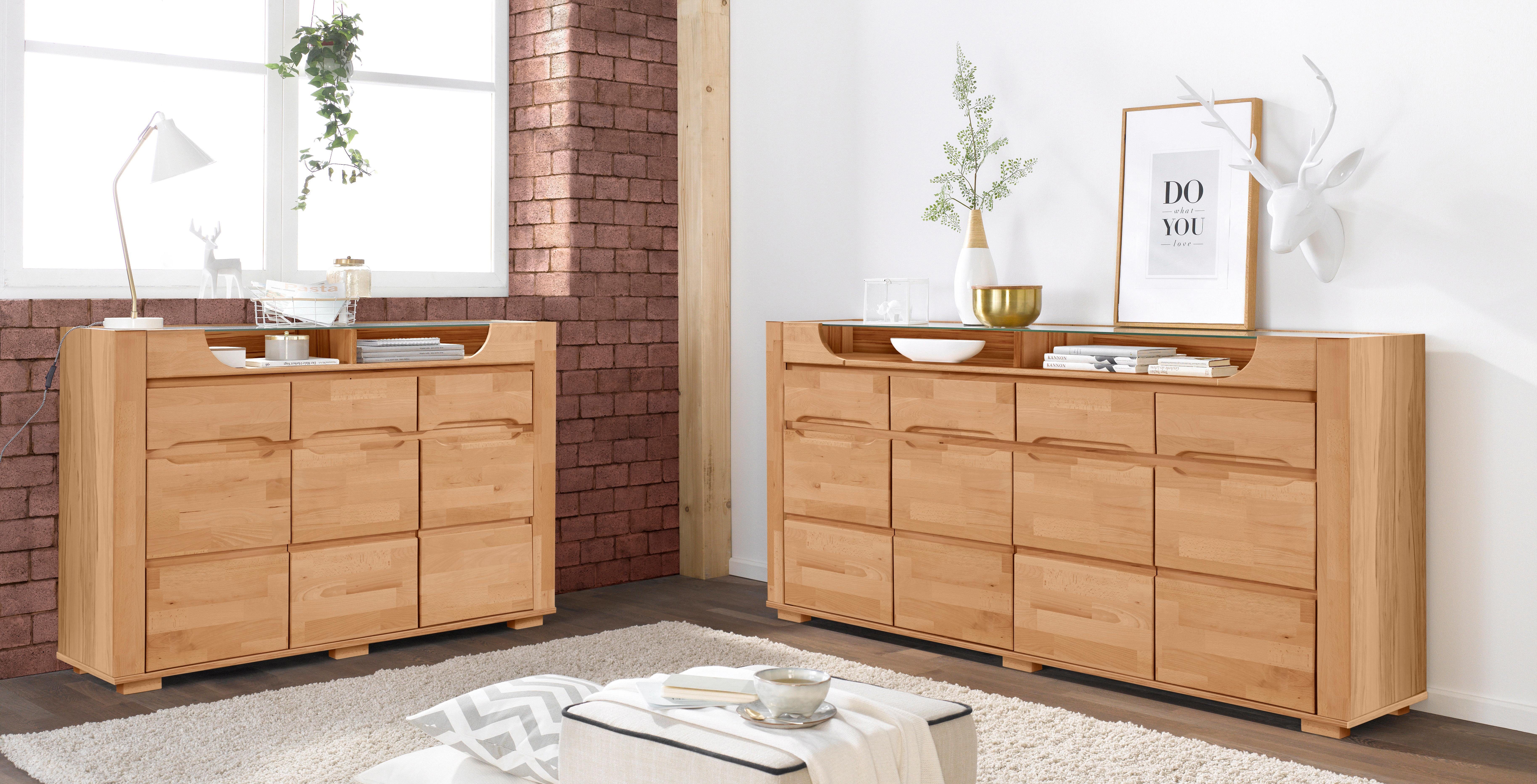 Home affaire Dressoir Denis Breedte 200 cm