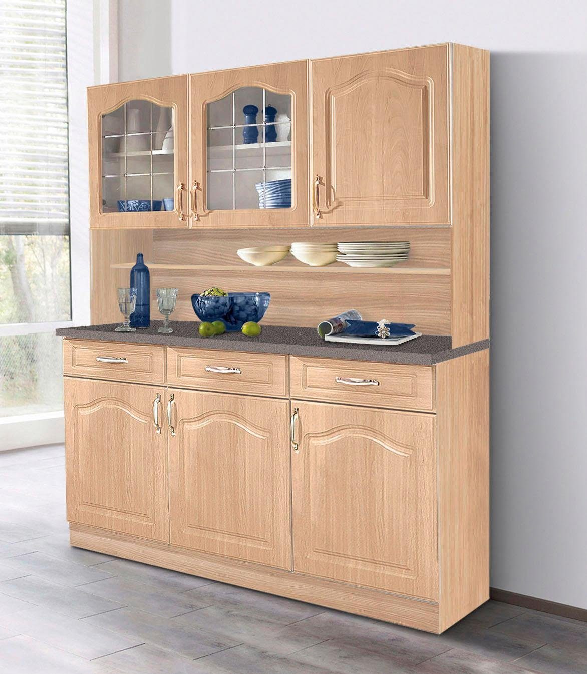 wiho Küchen Keukenbuffet Linz 150 cm breed, in landhuisstijl