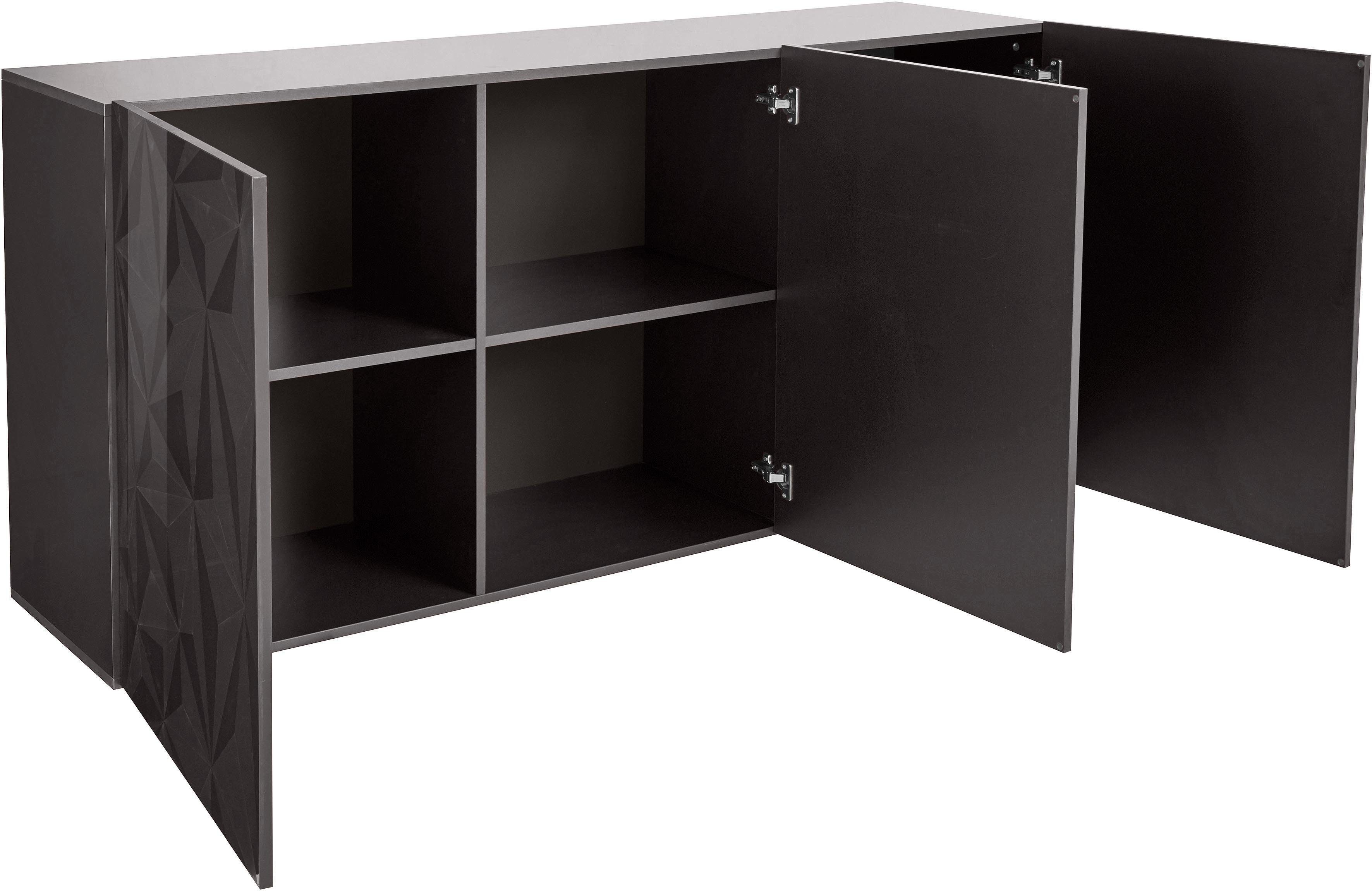 INOSIGN Dressoir Prisma Breedte 181 cm met zeefdruk