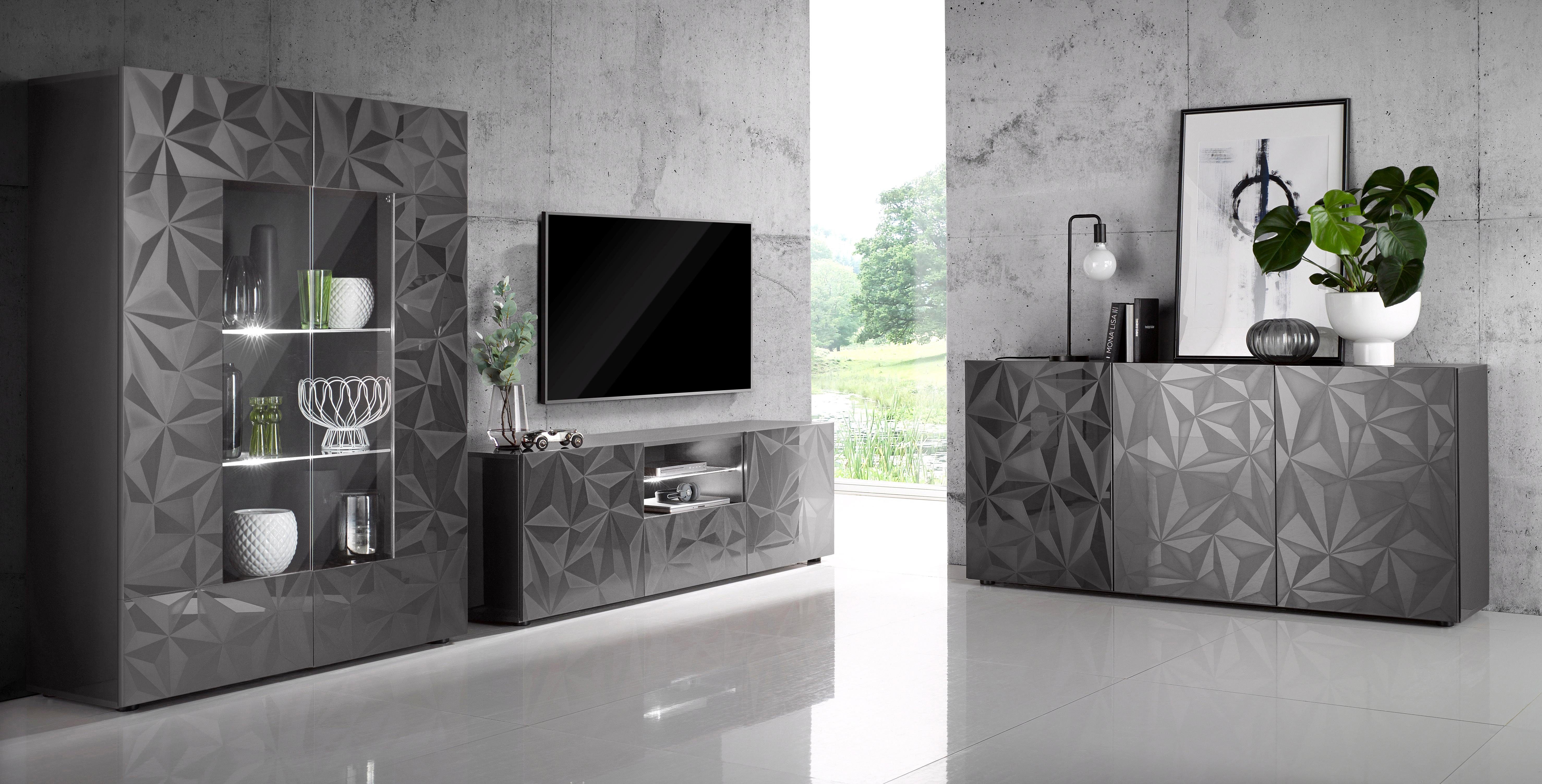 INOSIGN Tv-meubel Prisma Breedte 181 cm, 2-deurs