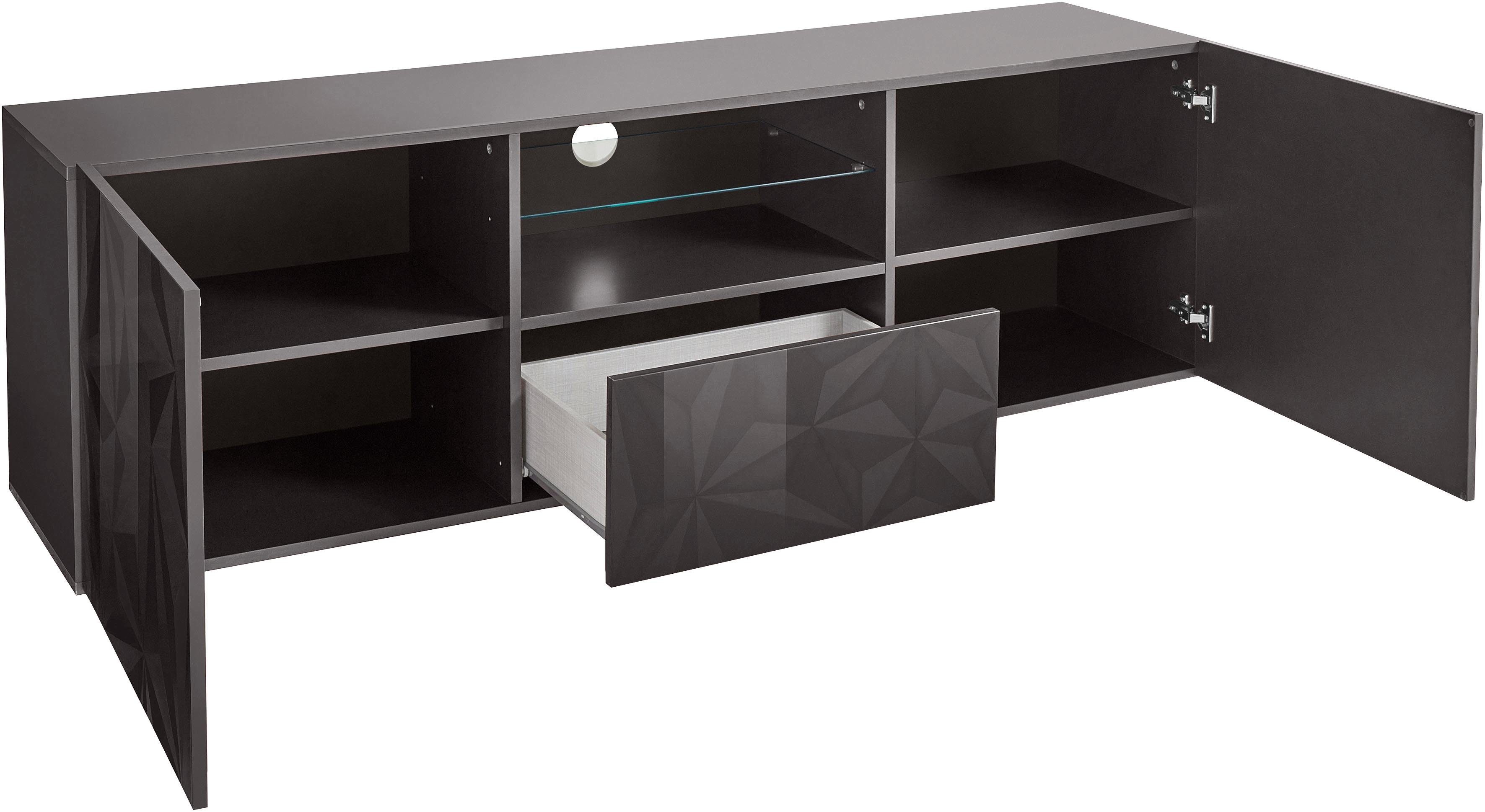 INOSIGN Tv-meubel Prisma Breedte 181 cm, 2-deurs