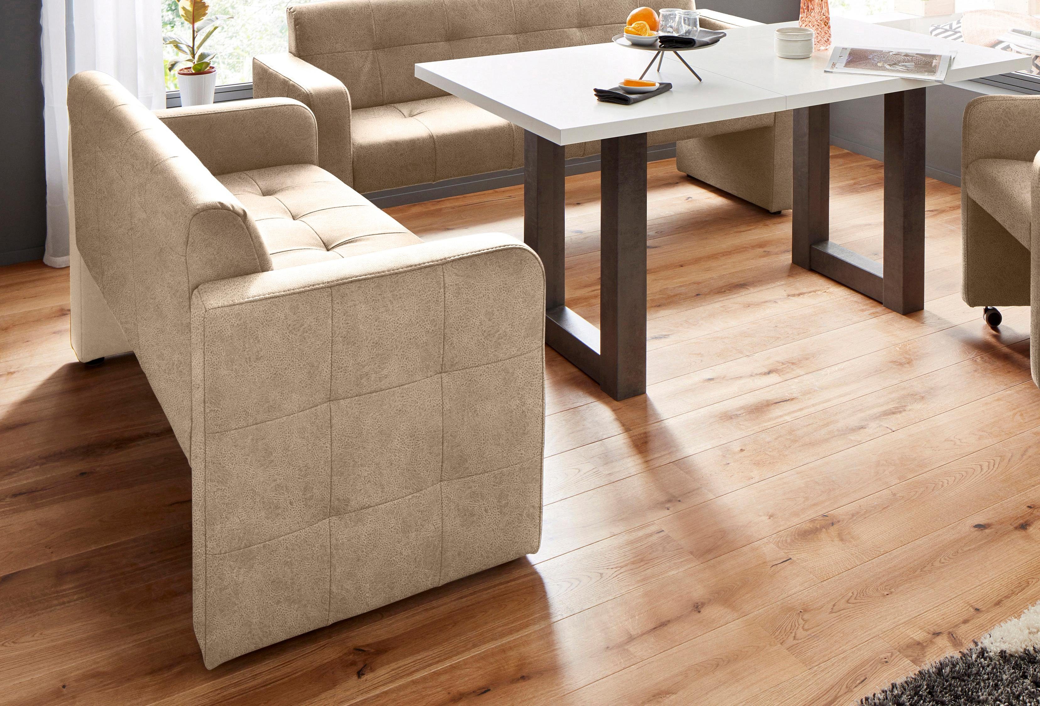 exxpo - sofa fashion Bank Barista keukenbank, zithoogte 49 cm, compacte afmetingen