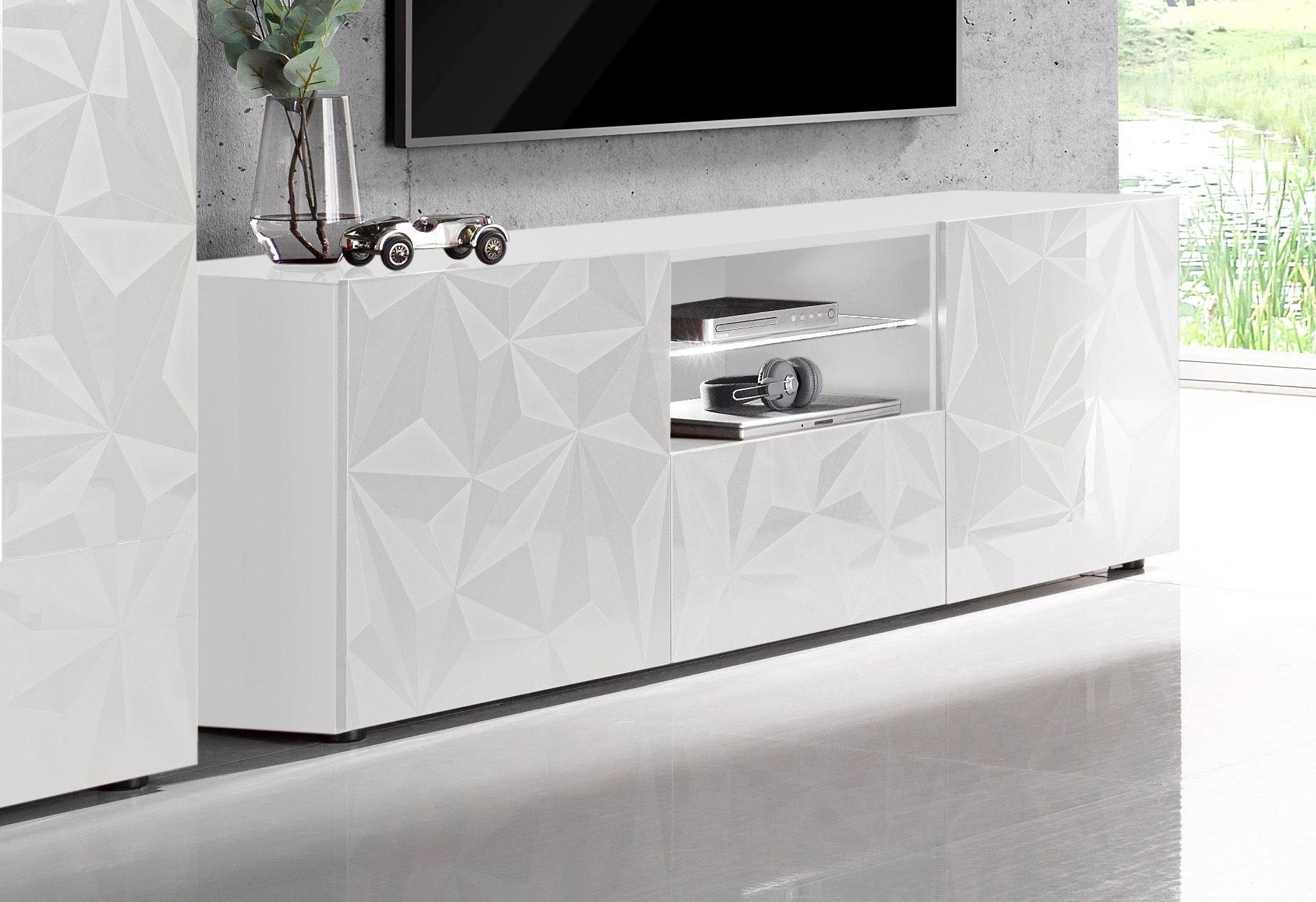 INOSIGN Tv-meubel Prisma Breedte 181 cm, 2-deurs