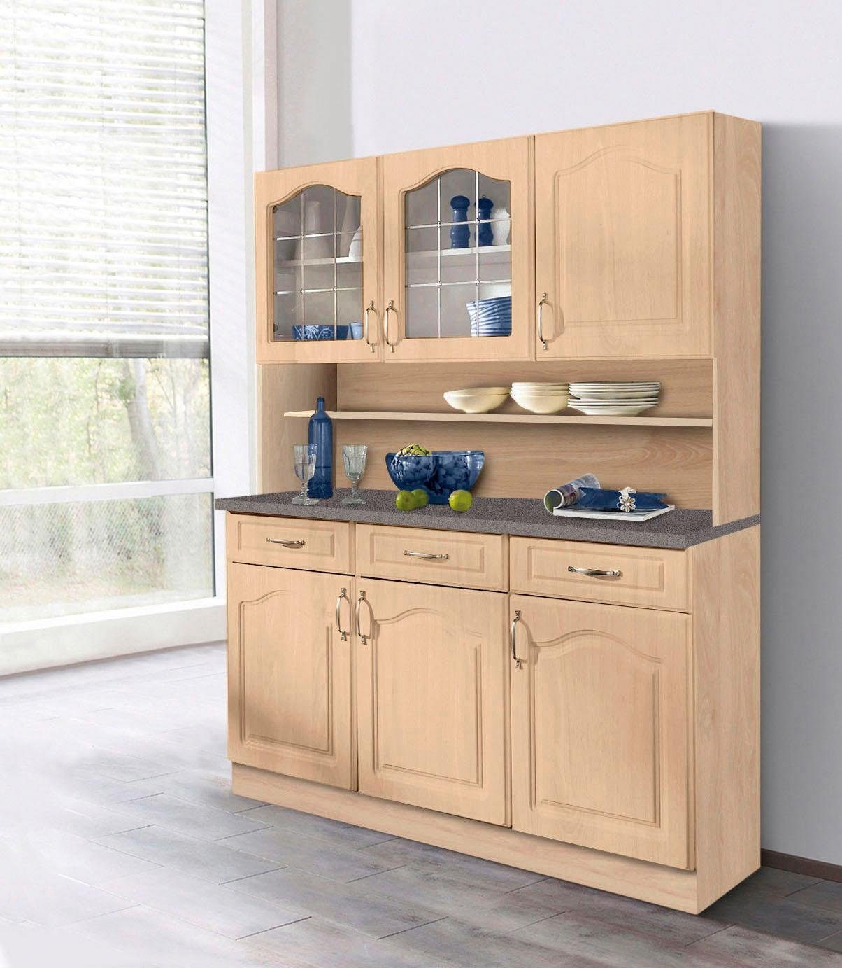 wiho Küchen Keukenbuffet Linz 120 cm breed, in landhuisstijl