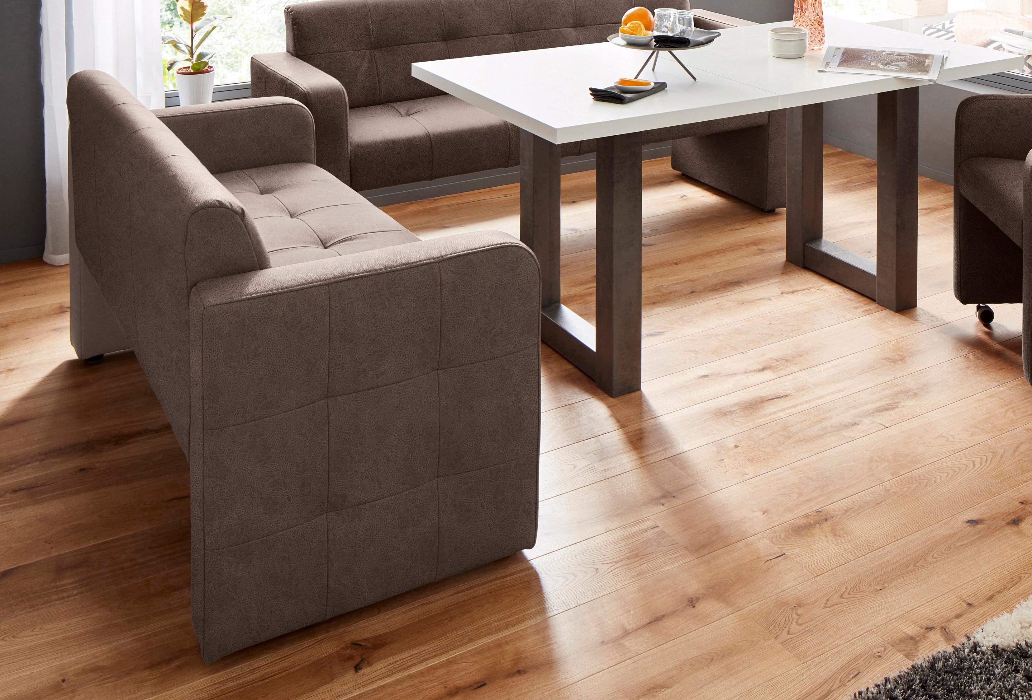 exxpo - sofa fashion Bank Barista keukenbank, zithoogte 49 cm, compacte afmetingen