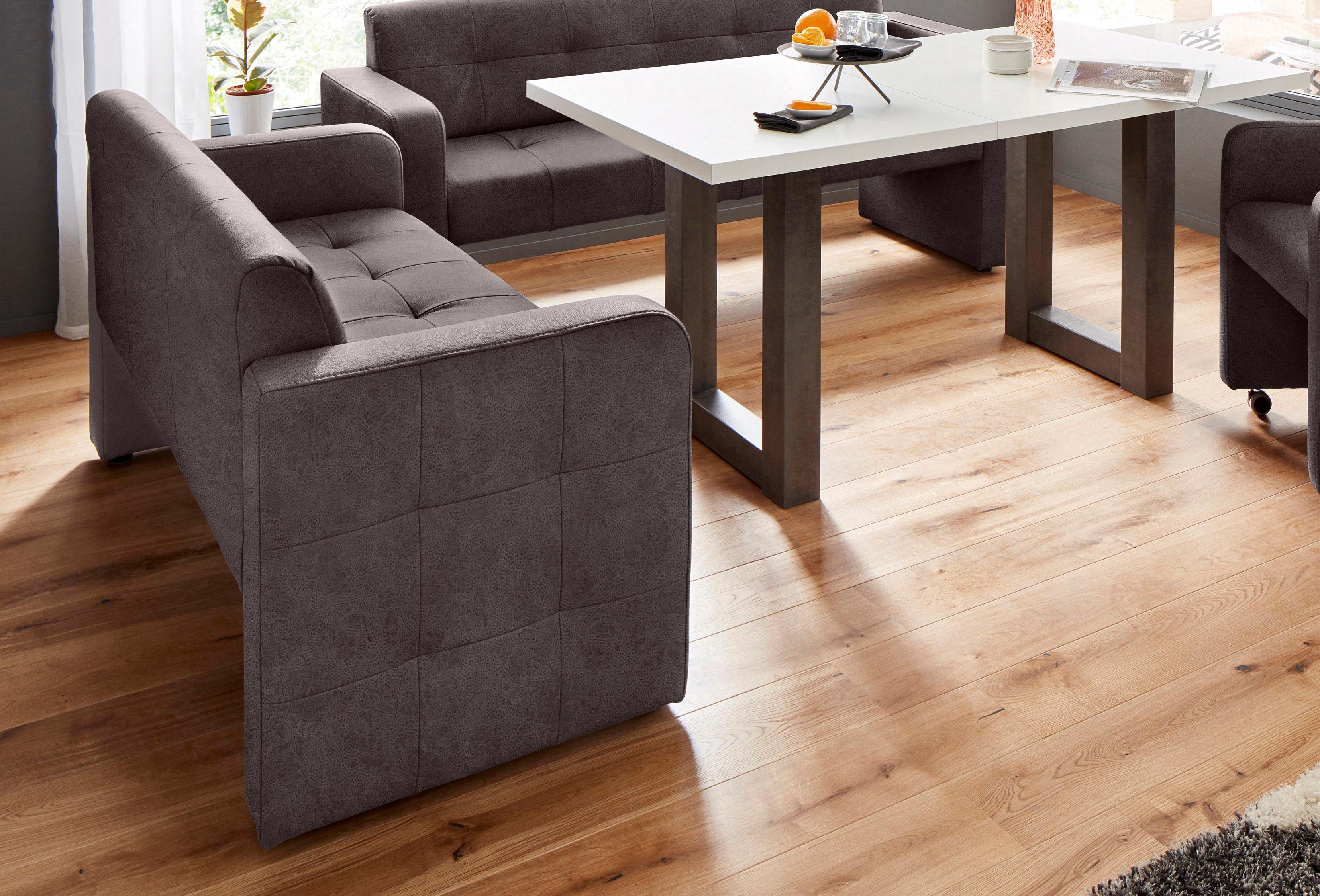 exxpo - sofa fashion Bank Barista keukenbank, zithoogte 49 cm, compacte afmetingen