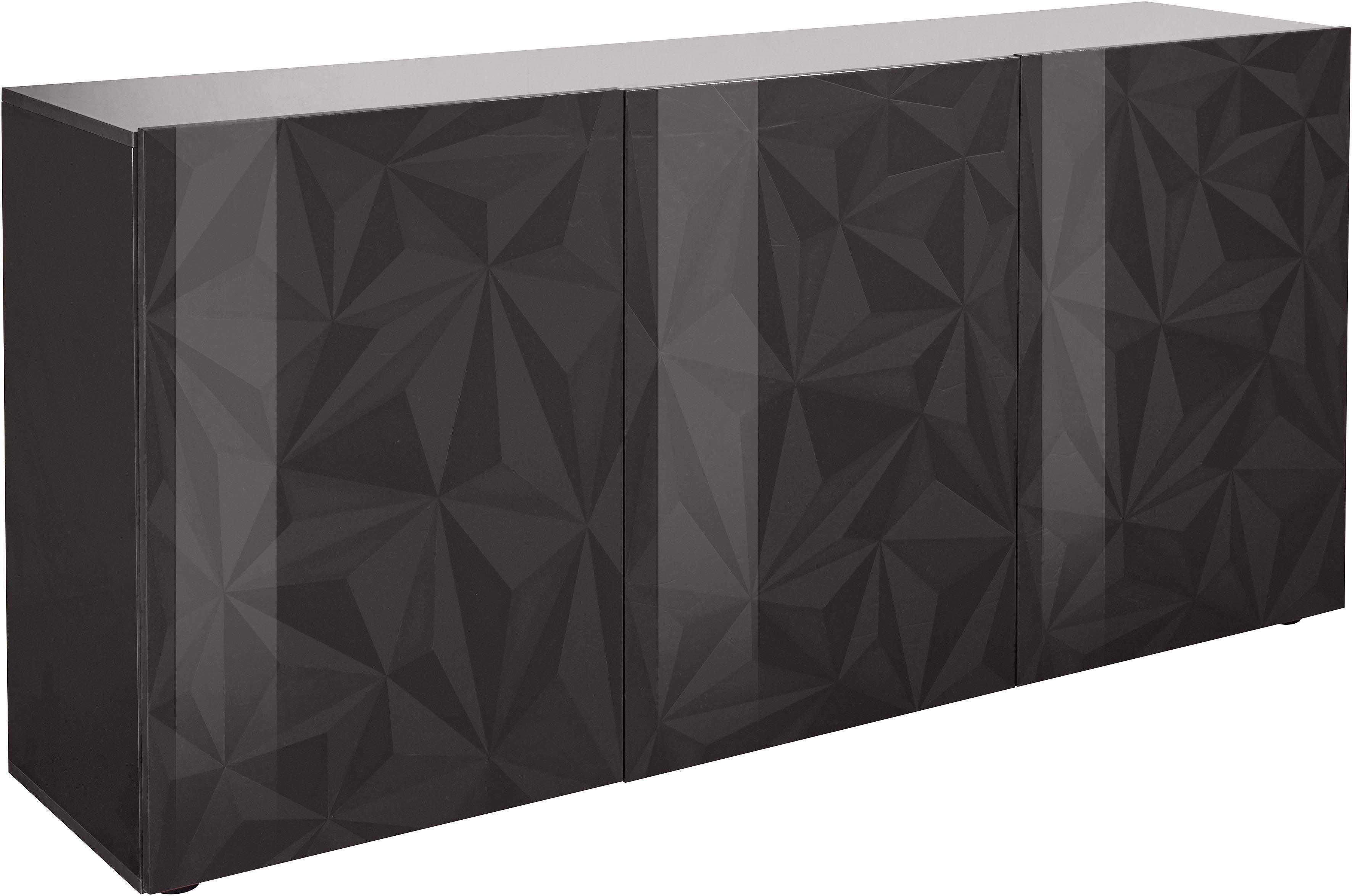 INOSIGN Dressoir Prisma Breedte 181 cm met zeefdruk