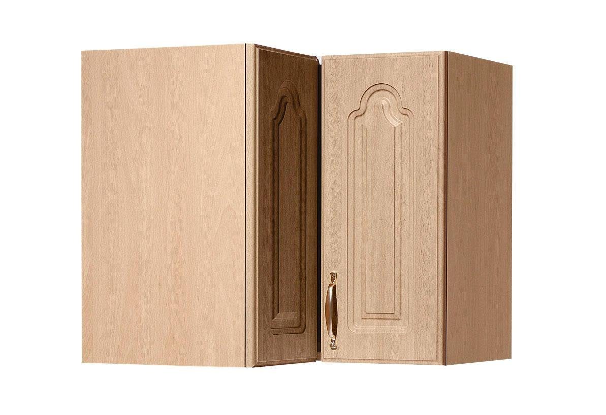 wiho Küchen Hangend hoekkastje Linz 60 cm breed hangkasten bruin