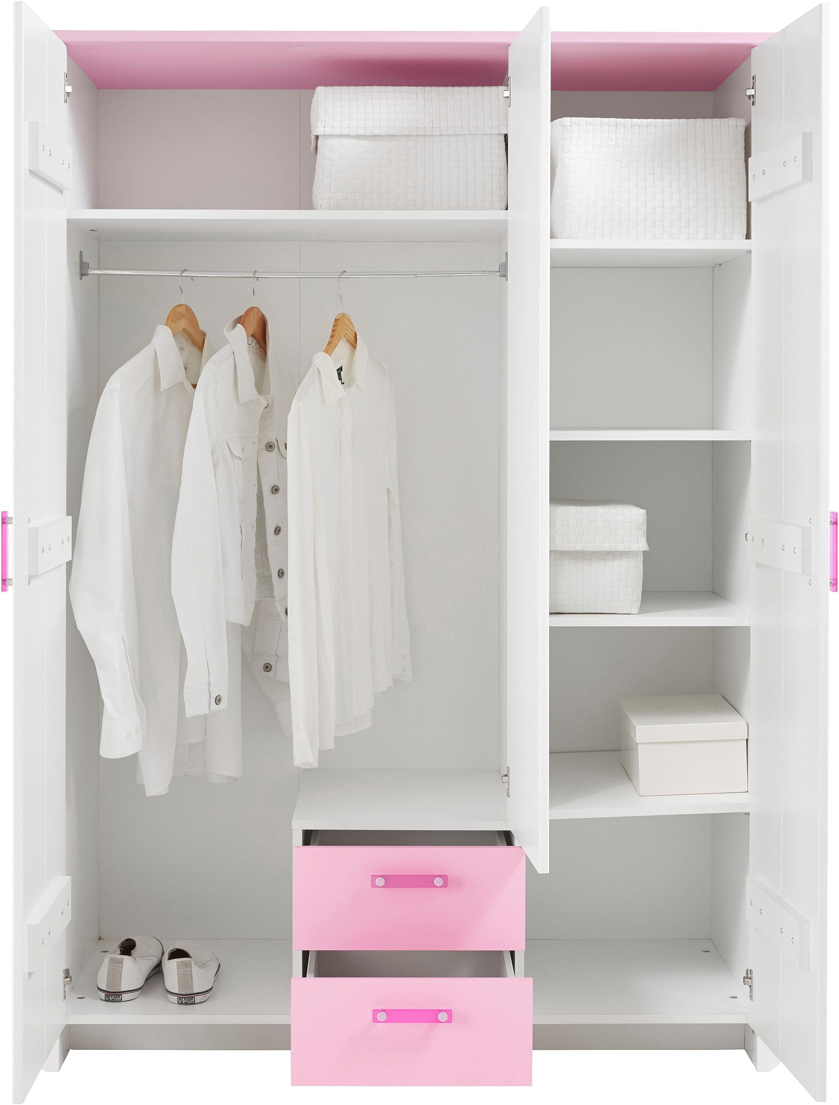 Parisot Tienerkamerset Biotiful met kledingkast en commode (set, 4-delig)